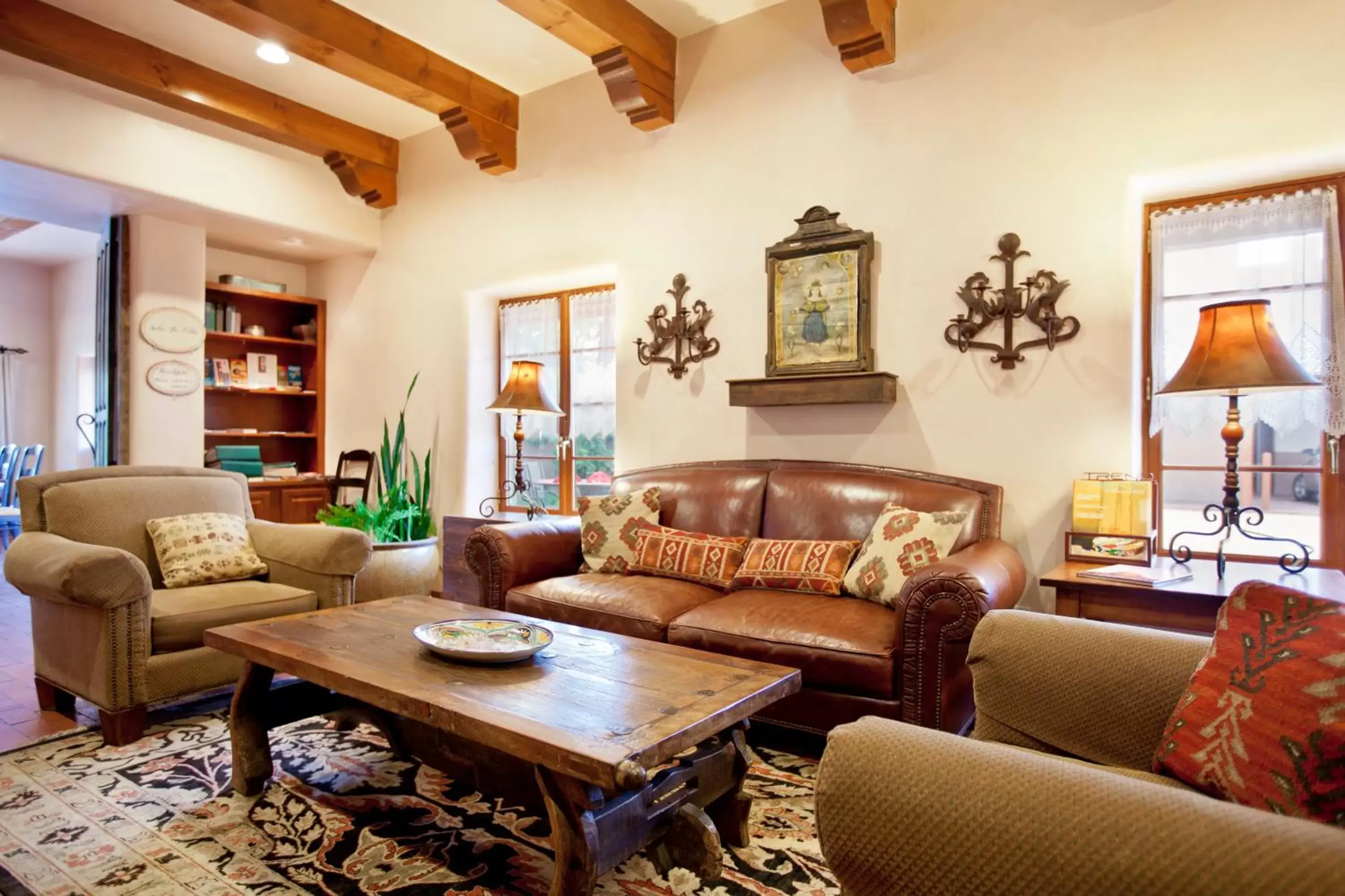 Lobby or reception, Seating Area in Old Santa Fe Inn