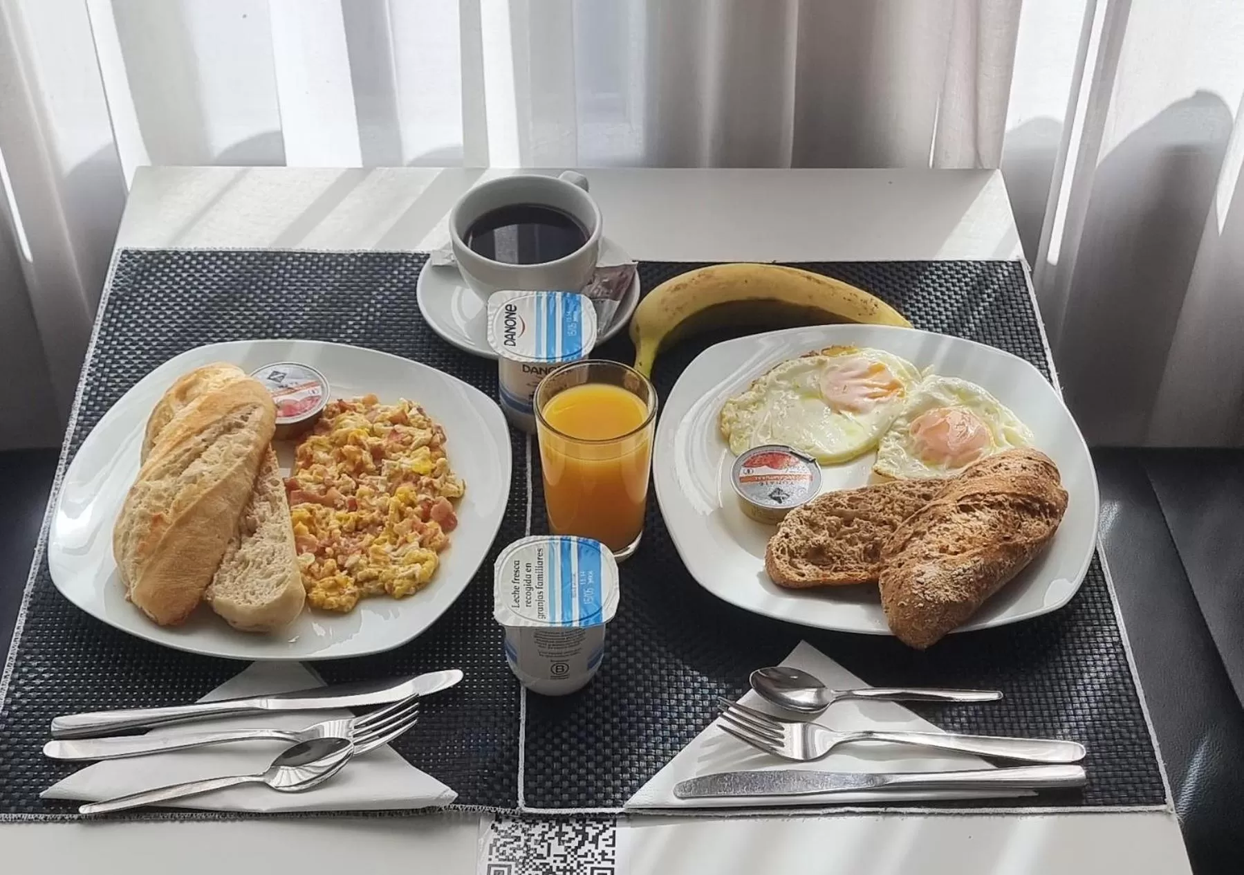 Continental breakfast in Vitium Urban Suites