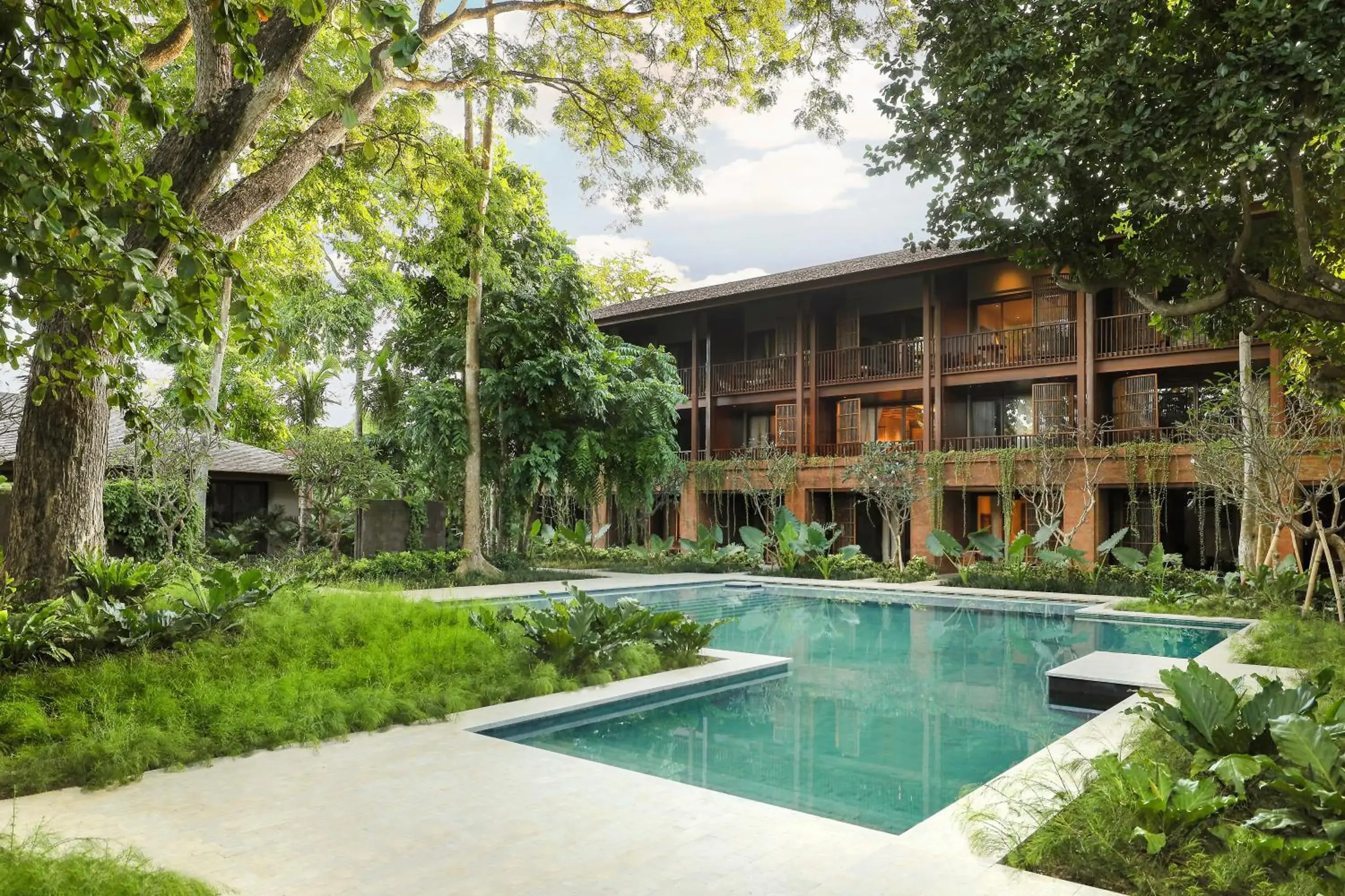 Swimming pool, Property Building in Andaz Bali - a Concept by Hyatt