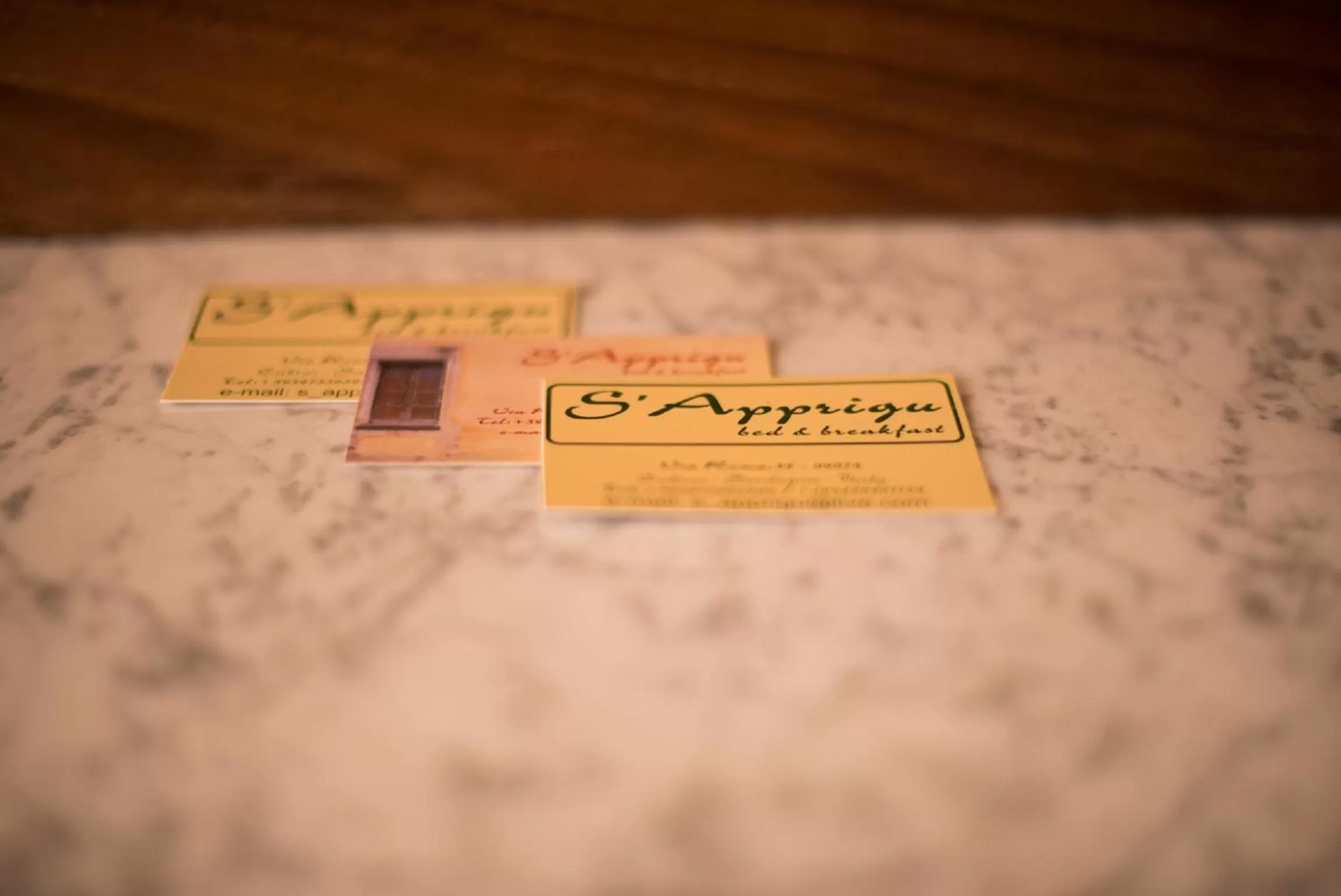 Logo/Certificate/Sign in S'Apprigu B&B