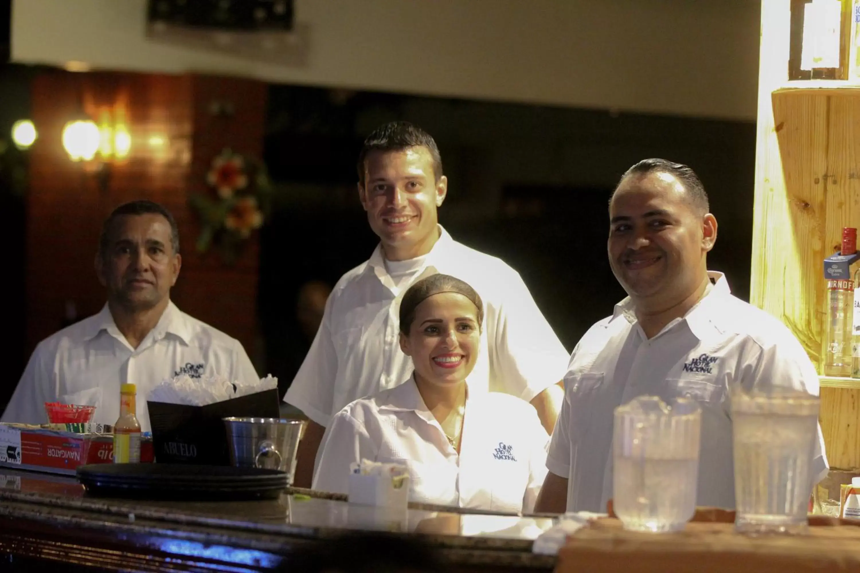 Staff in Gran Hotel Nacional