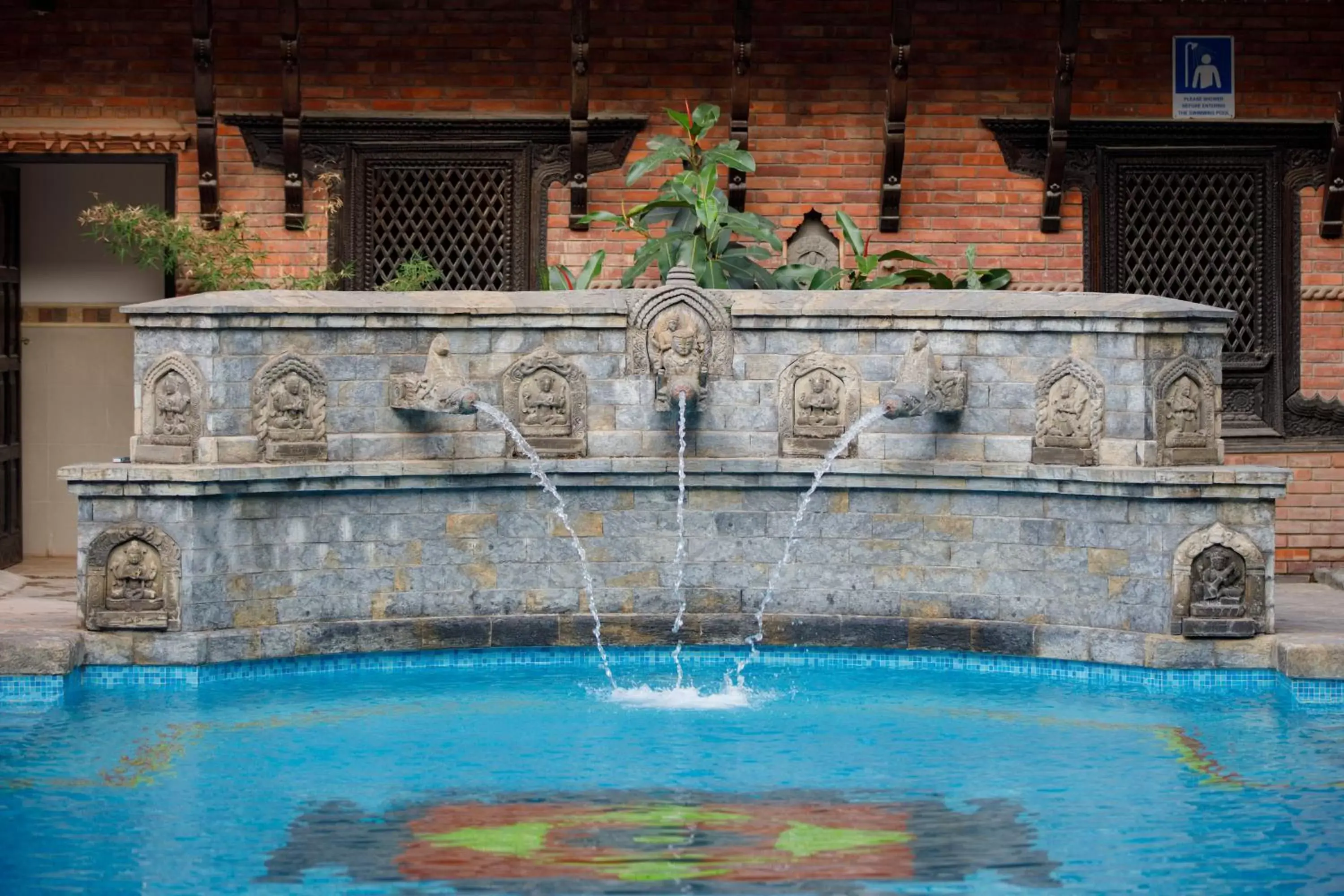 Pool view, Swimming Pool in Hotel Manaslu