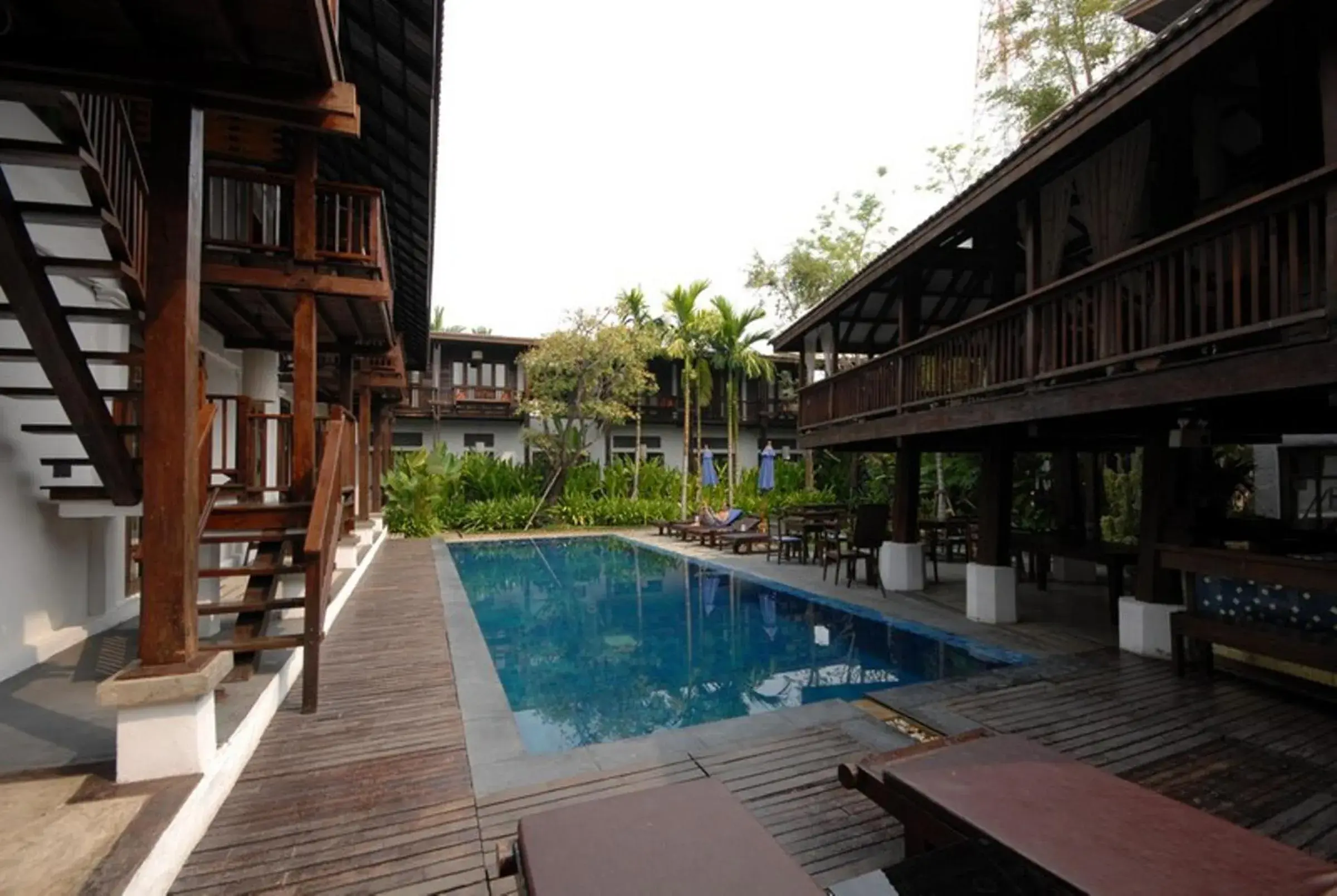 Decorative detail, Swimming Pool in Banthai Village Hotel