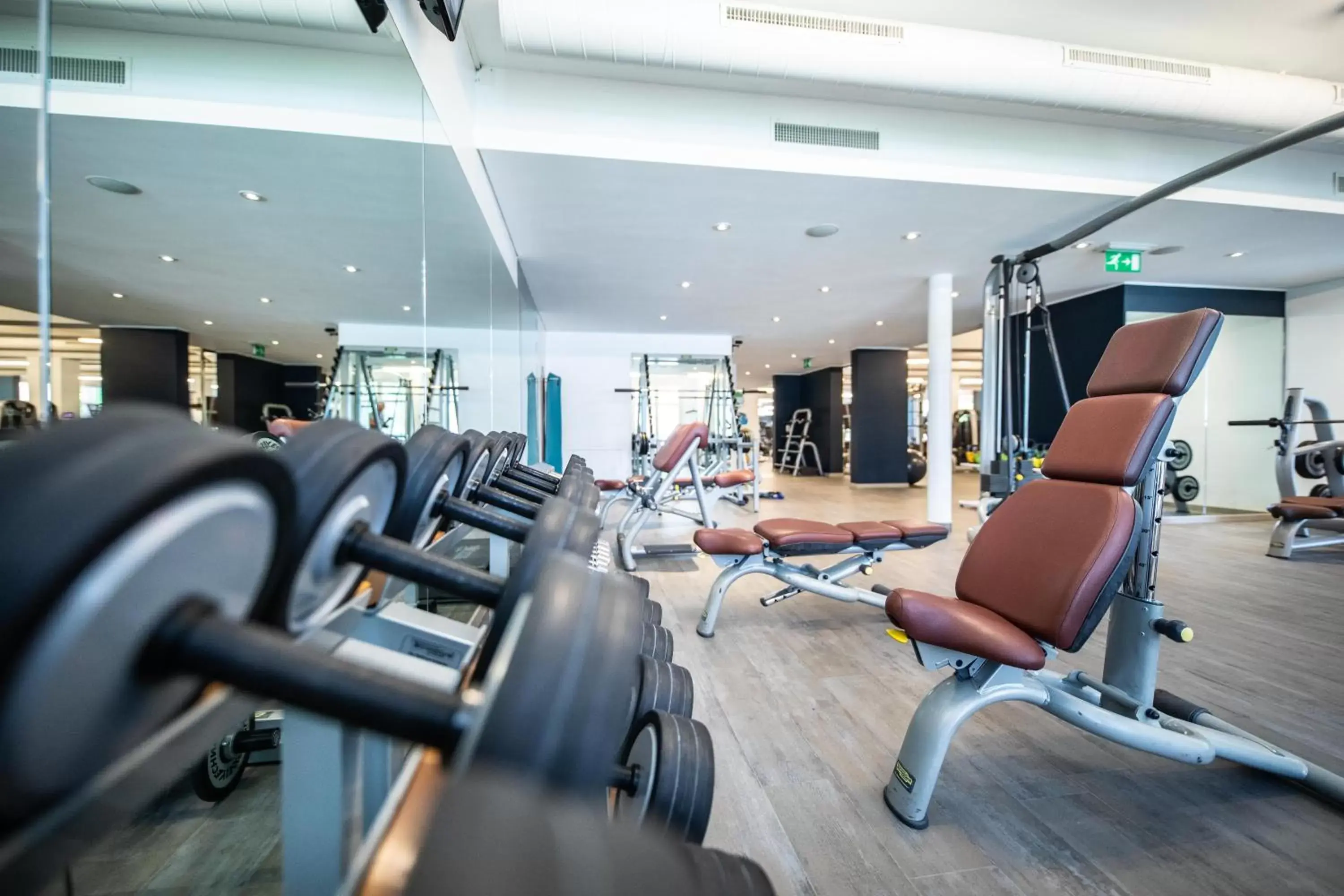 Fitness centre/facilities, Fitness Center/Facilities in Villa Sassa Hotel, Residence & Spa - Ticino Hotels Group