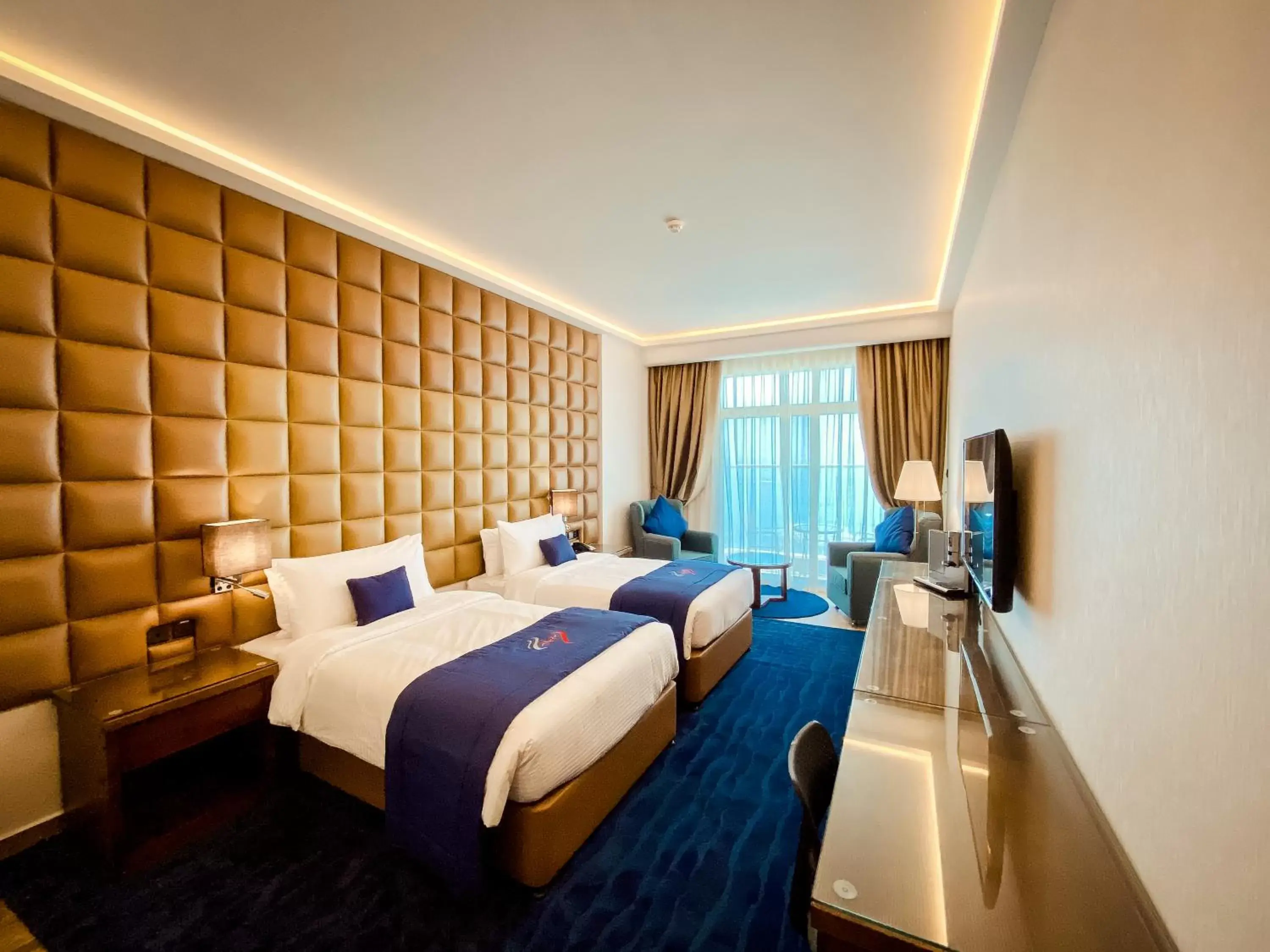 Bedroom in Mirage Bab Al Bahr Beach Hotel