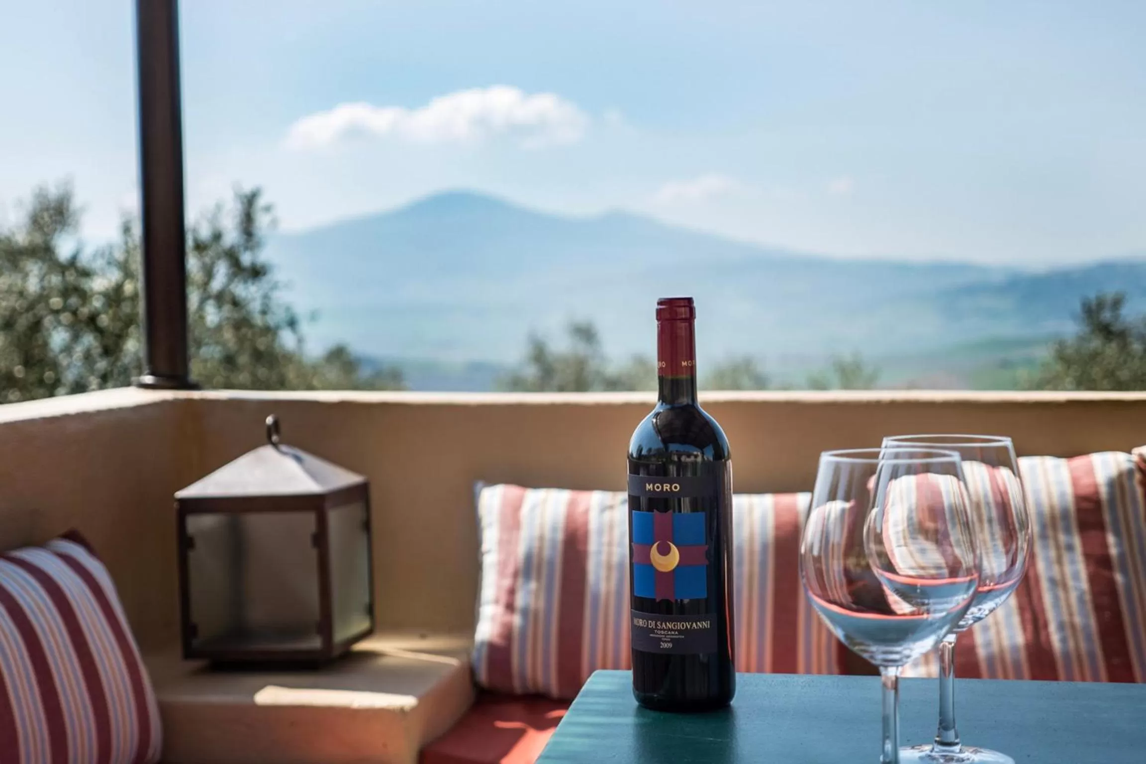 Patio in A440 in Tuscany