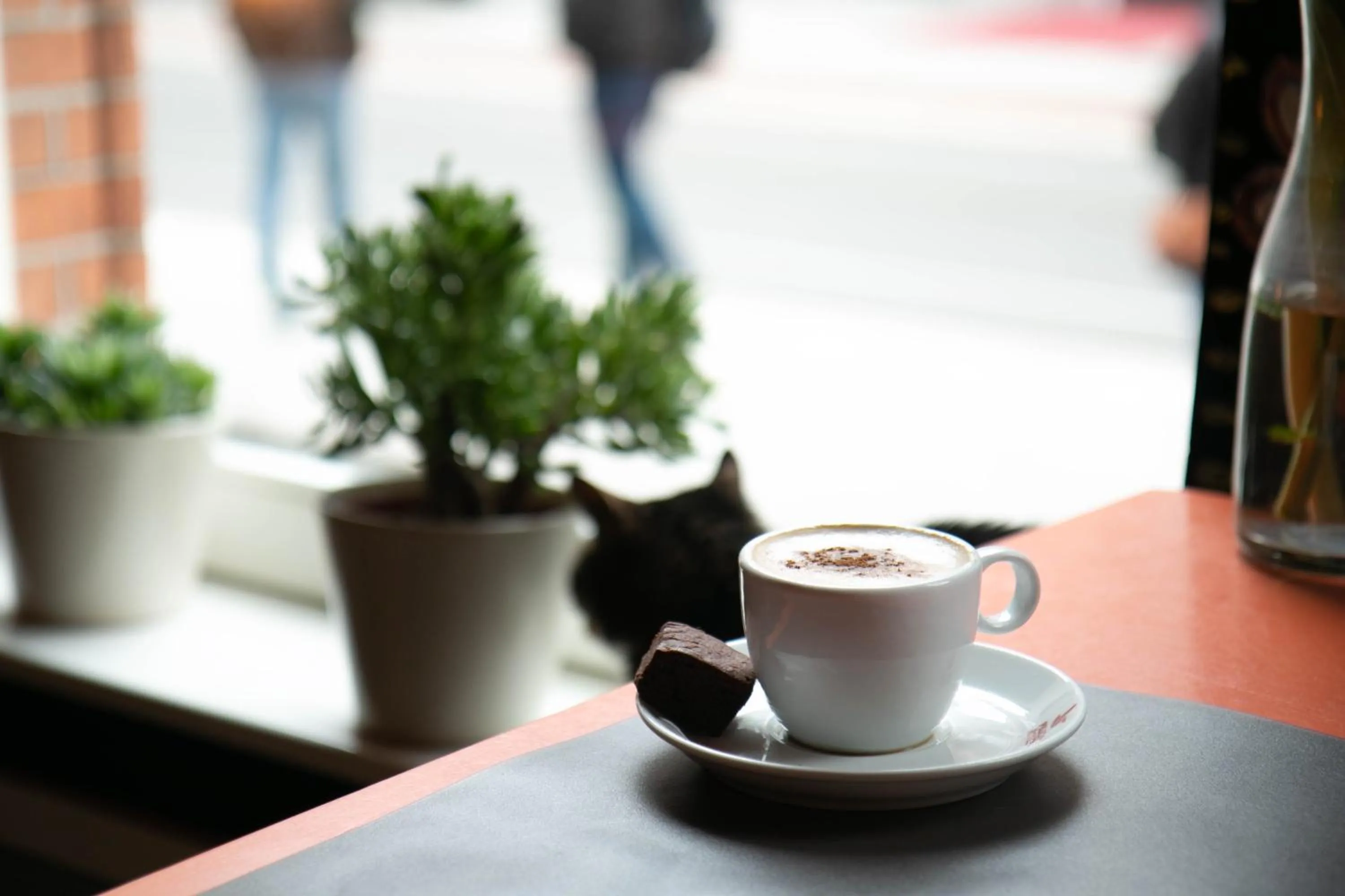 Food close-up in Hotel La Bohème