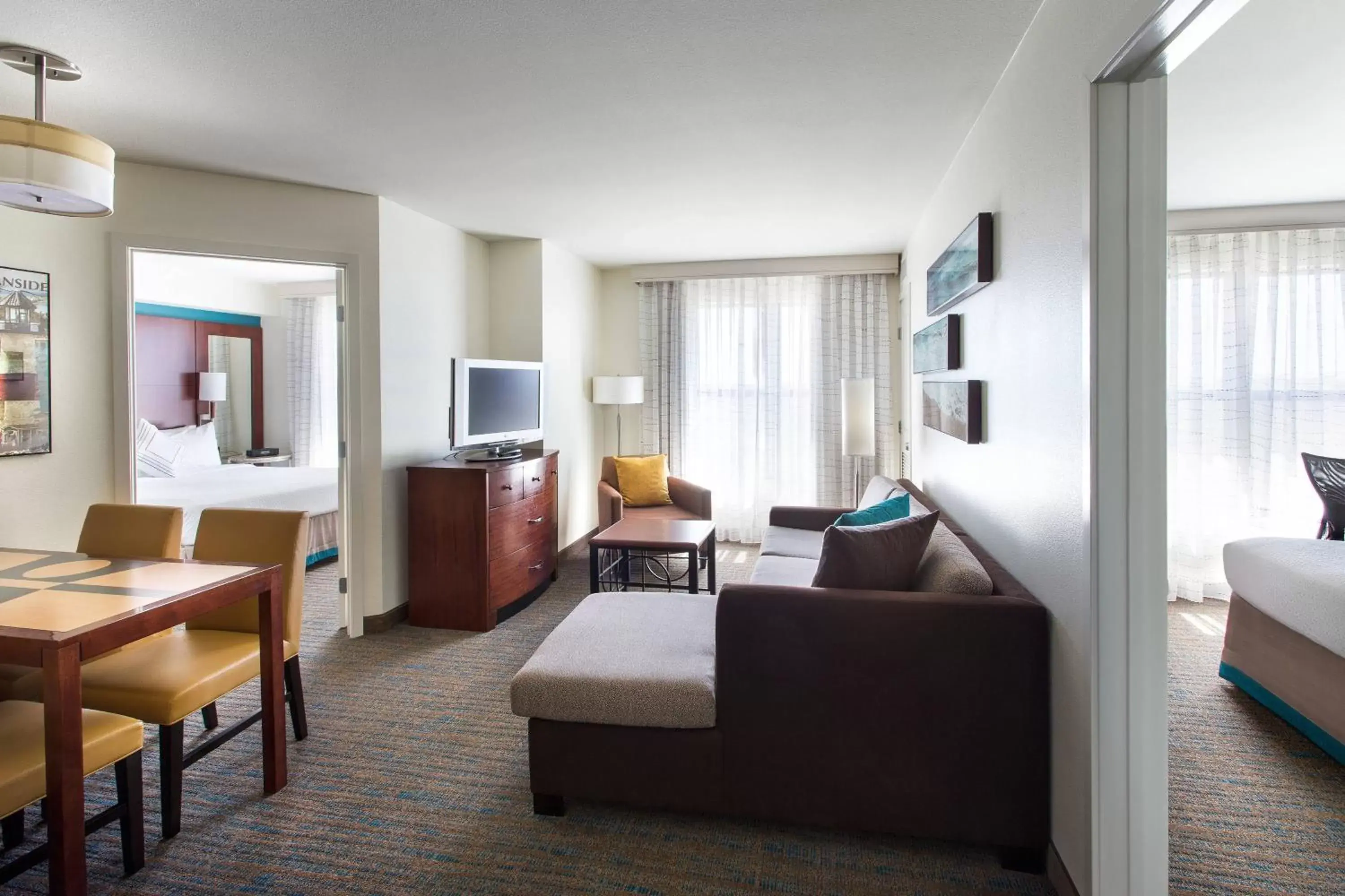 Bedroom, Seating Area in Residence Inn San Diego Oceanside