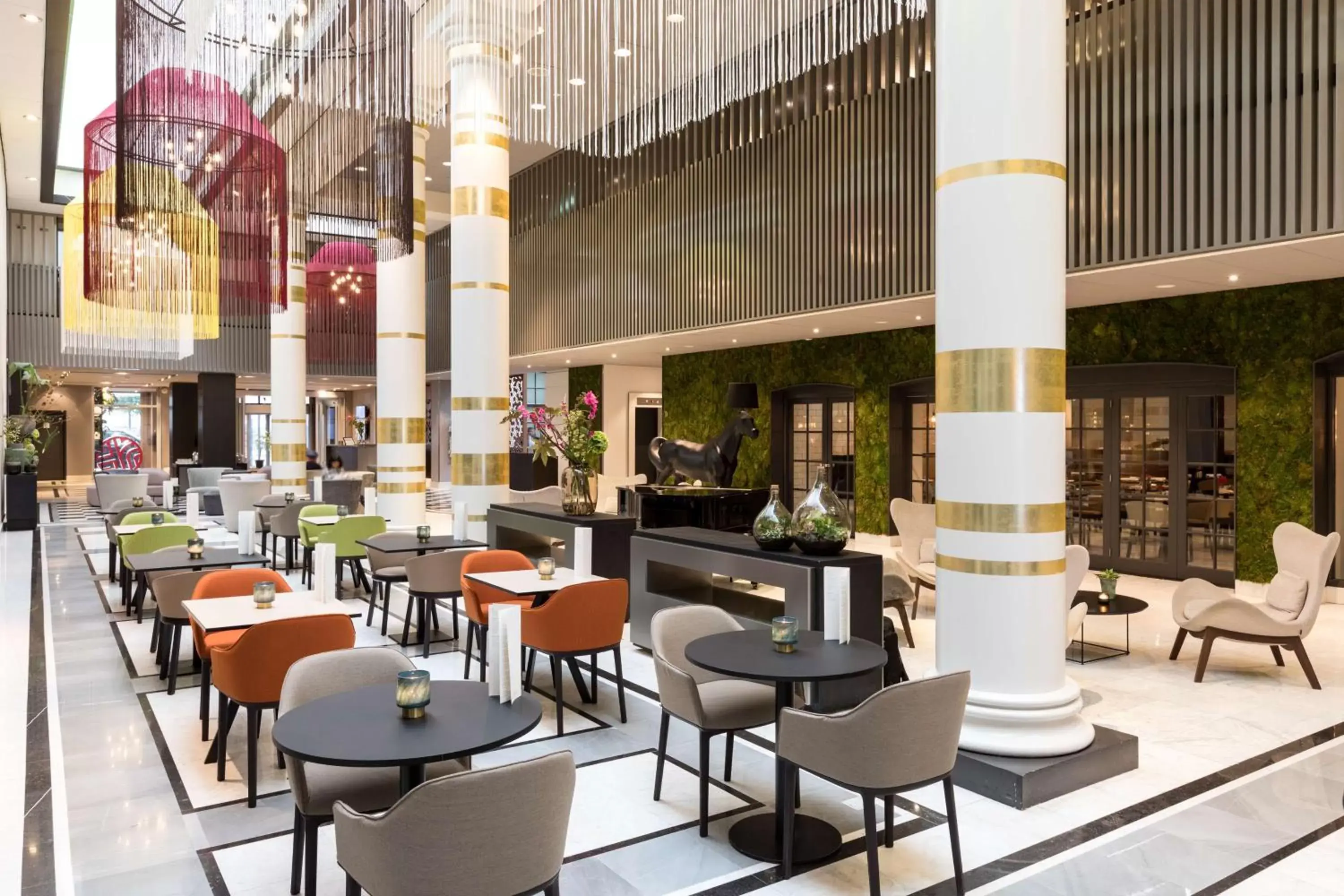 Lobby or reception, Restaurant/Places to Eat in NH Collection Amsterdam Barbizon Palace