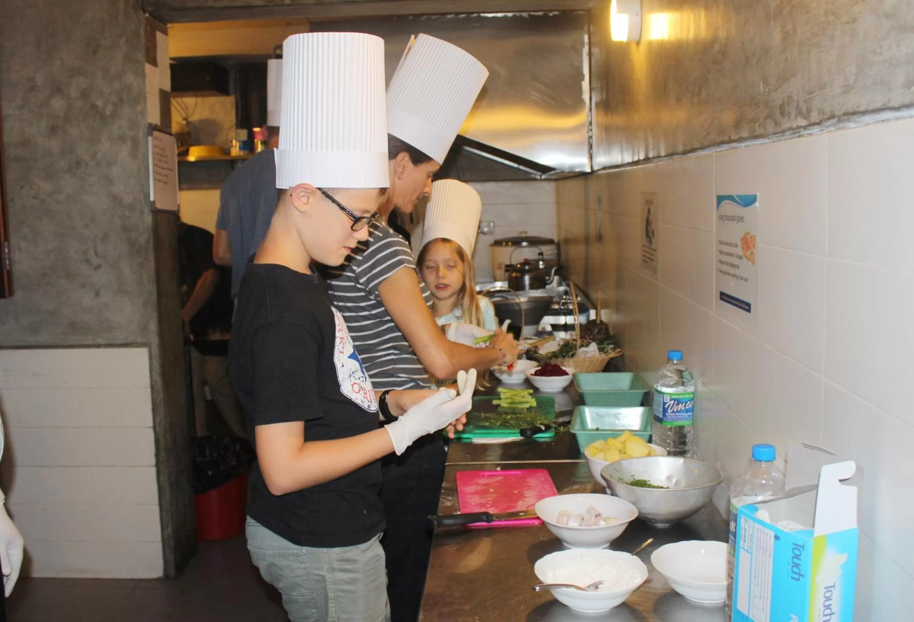 kitchen in swp eco lodge