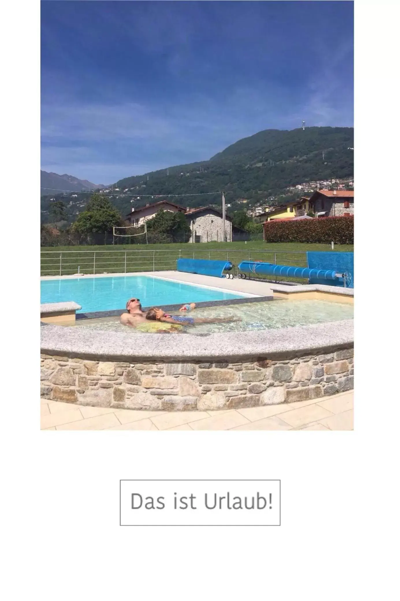 Swimming pool in Residence Villa Paradiso
