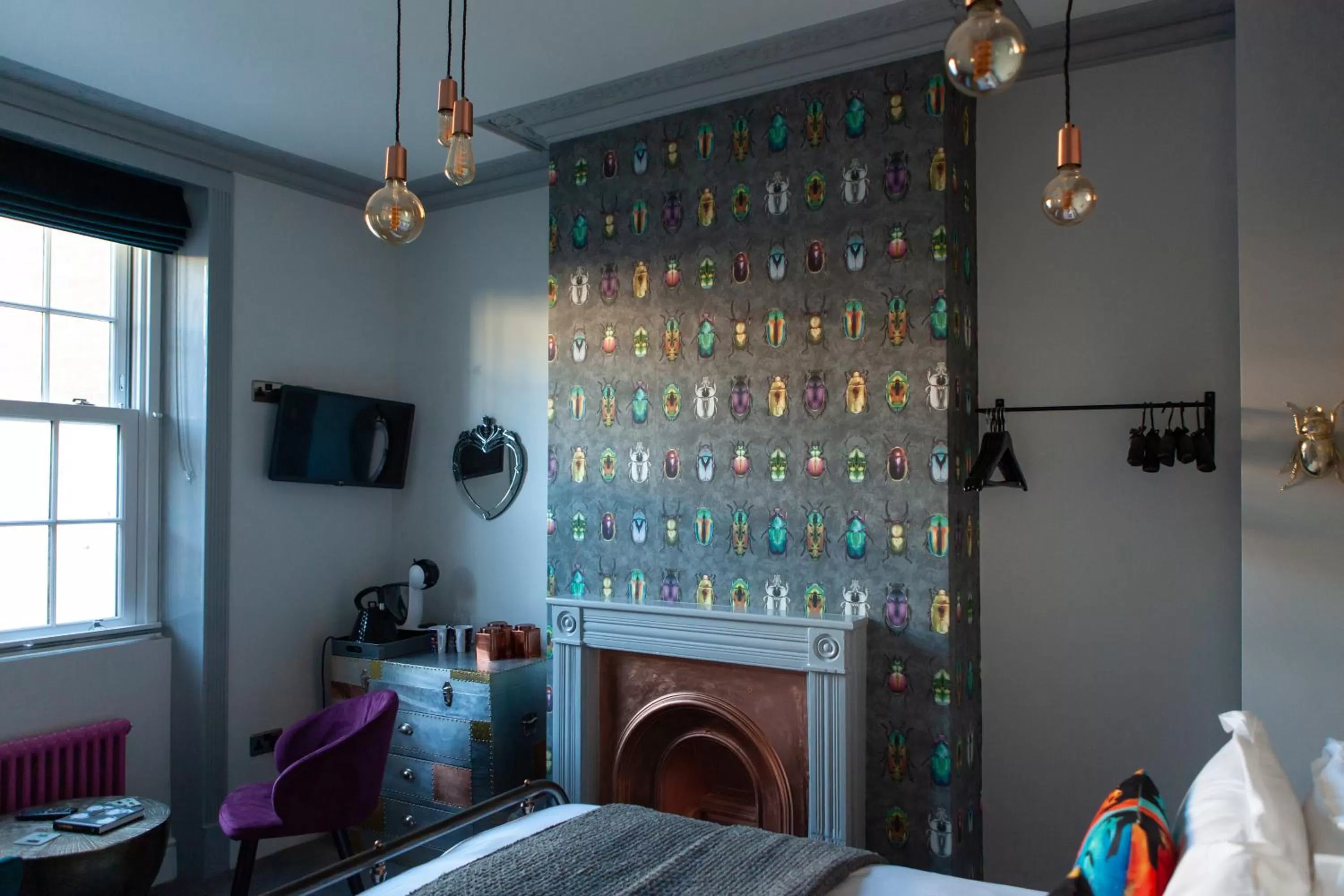 Bedroom, Bed in The View on the terrace