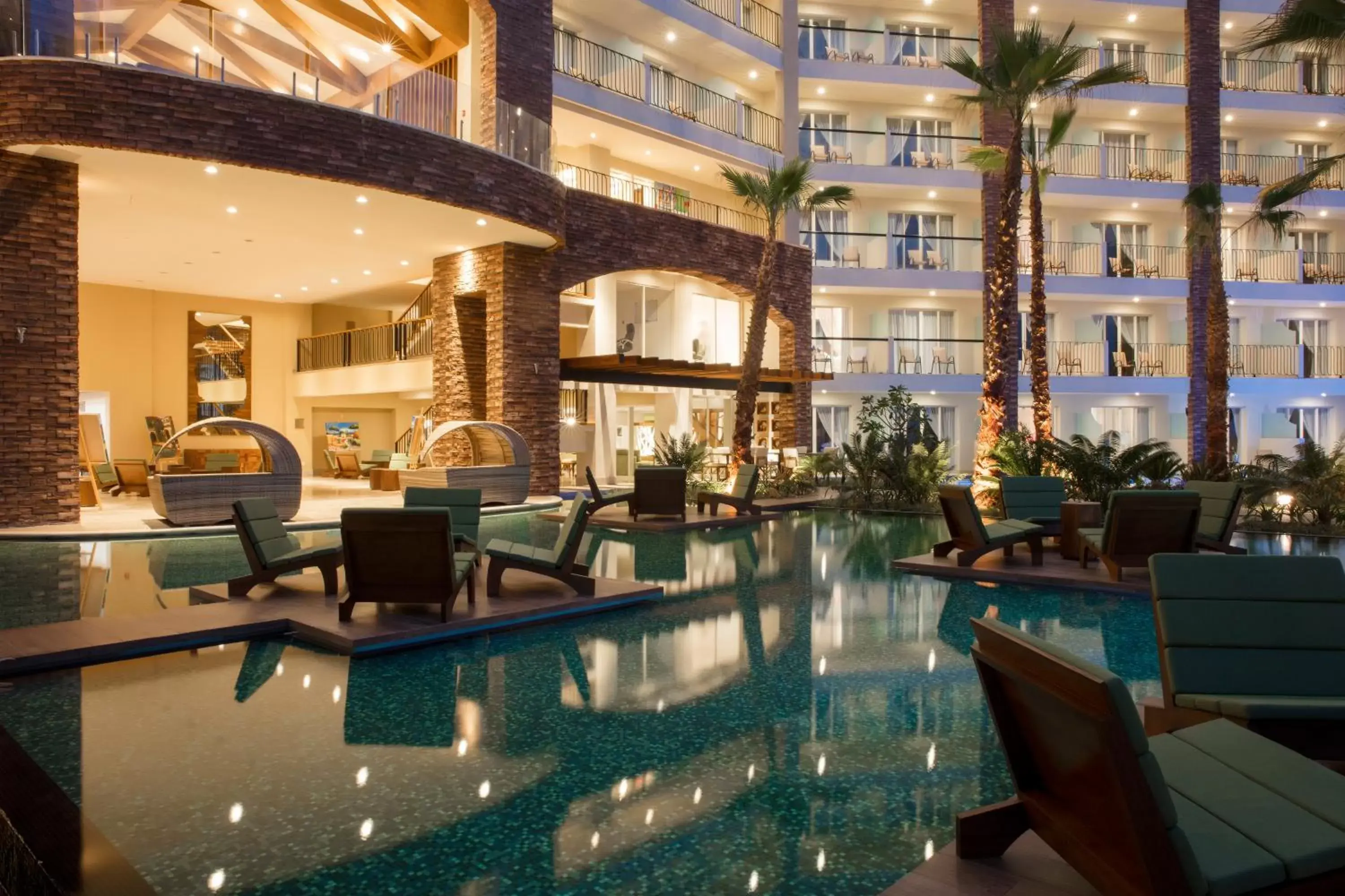 Garden, Swimming Pool in Krystal Grand Los Cabos - All Inclusive