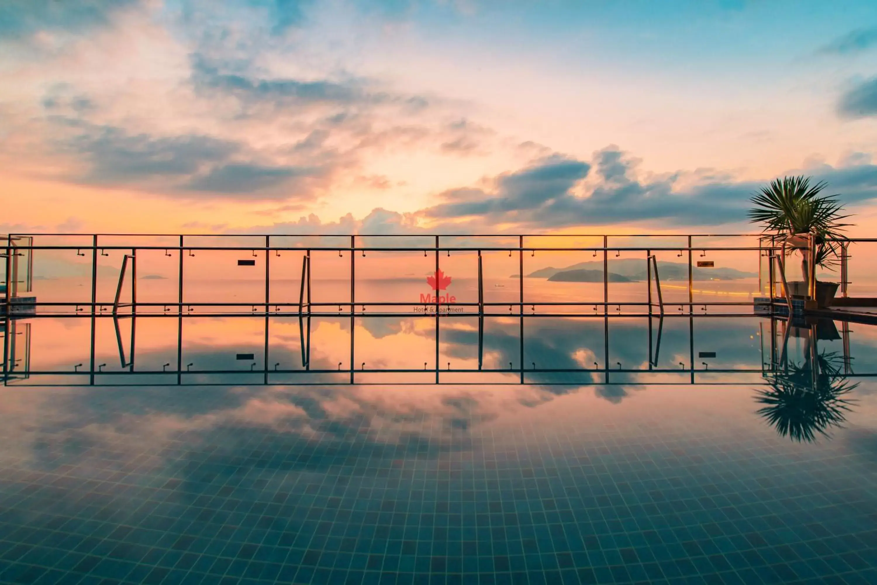 Swimming Pool in Maple Hotel & Apartment