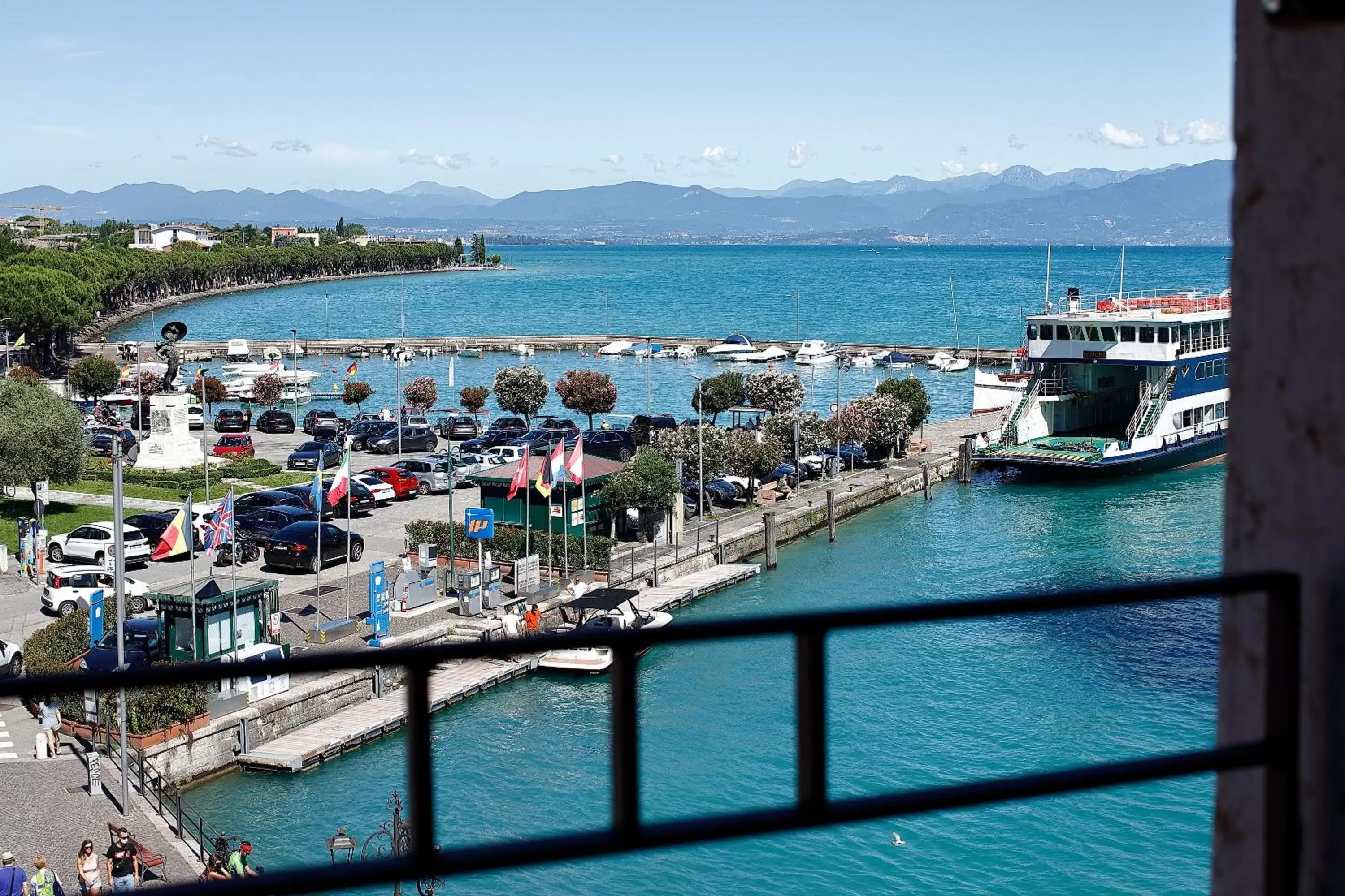 Lake view in Hotel Bell'arrivo