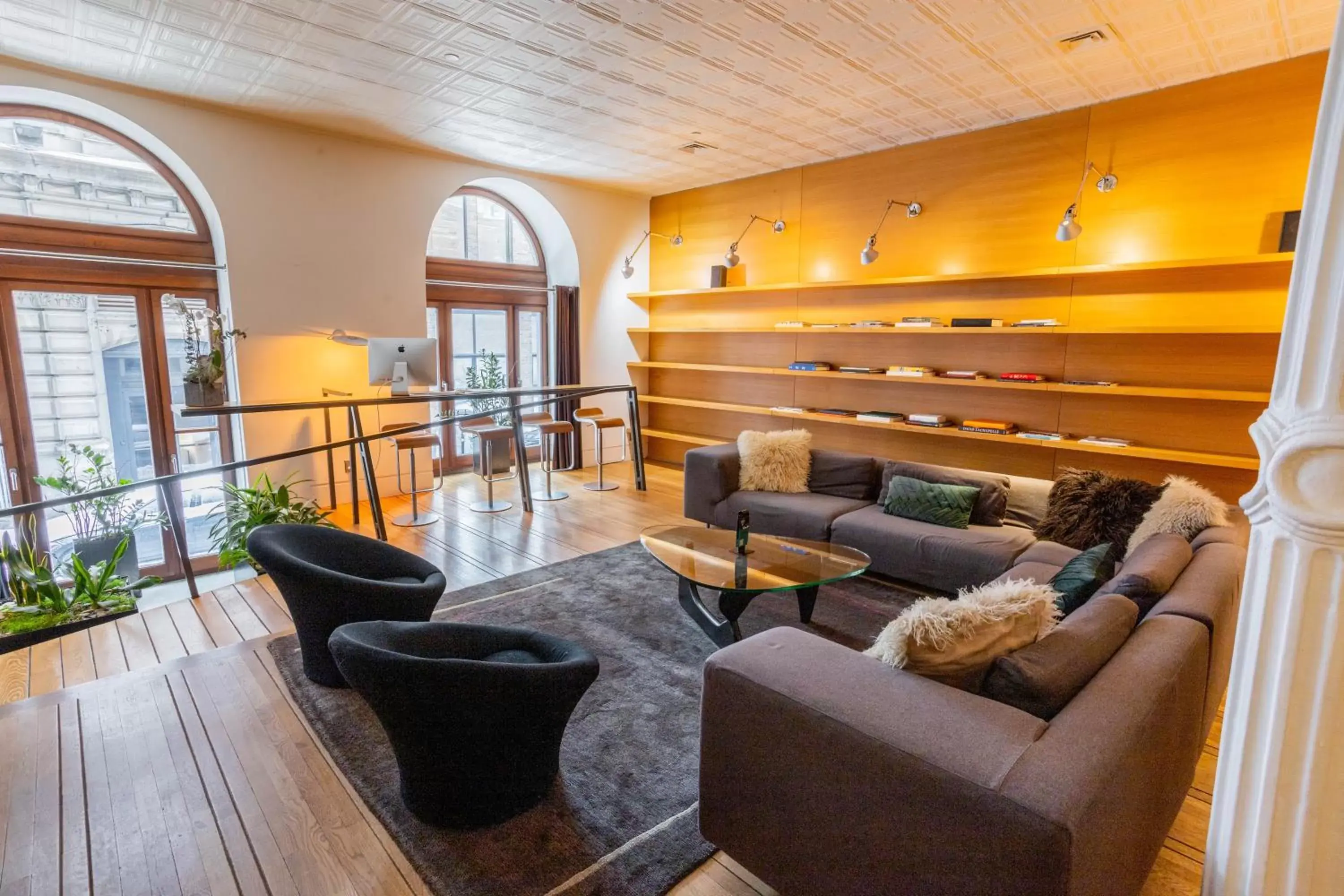 Library, Seating Area in Hotel Gault