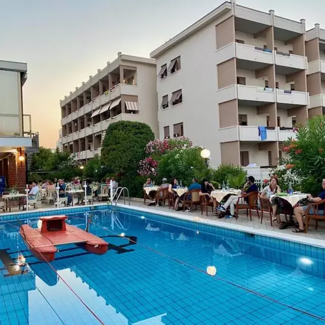 Swimming Pool in Hotel Corallo