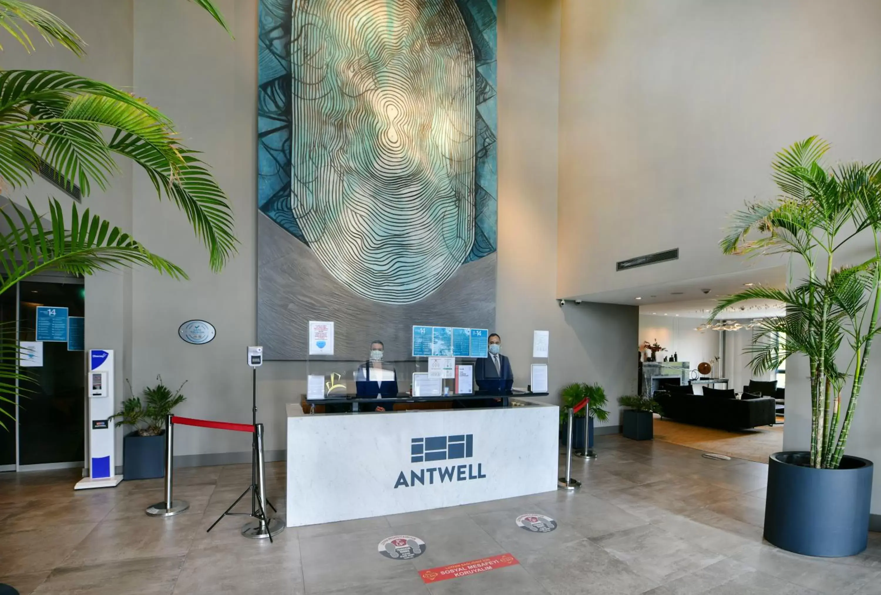 Lobby or reception, Lobby/Reception in Antwell Suites