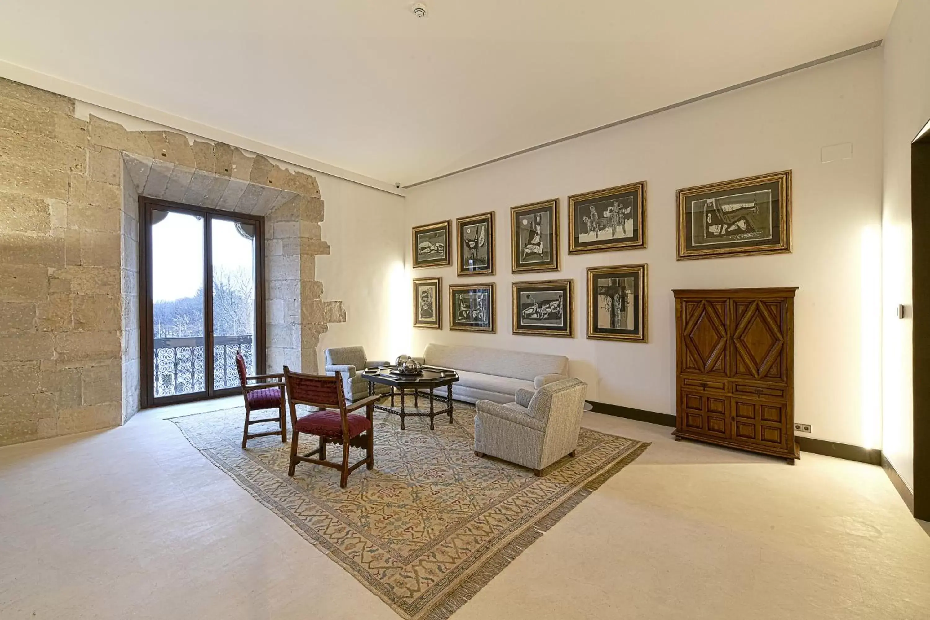 Seating area in Parador de Turismo de León