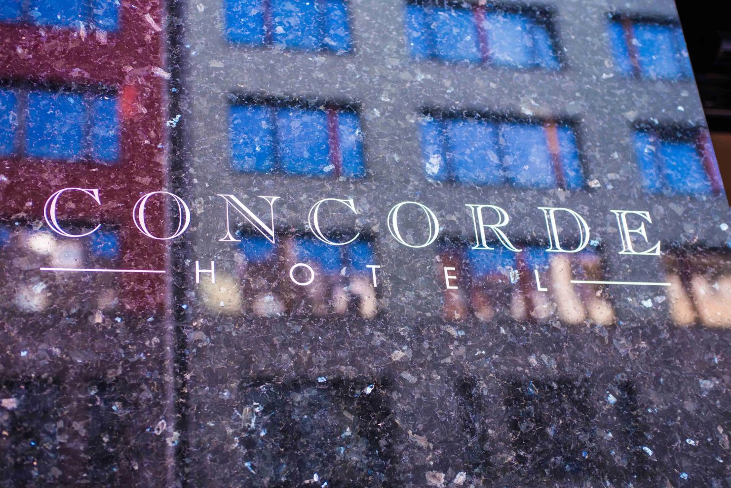 Facade/entrance in Hotel Concorde