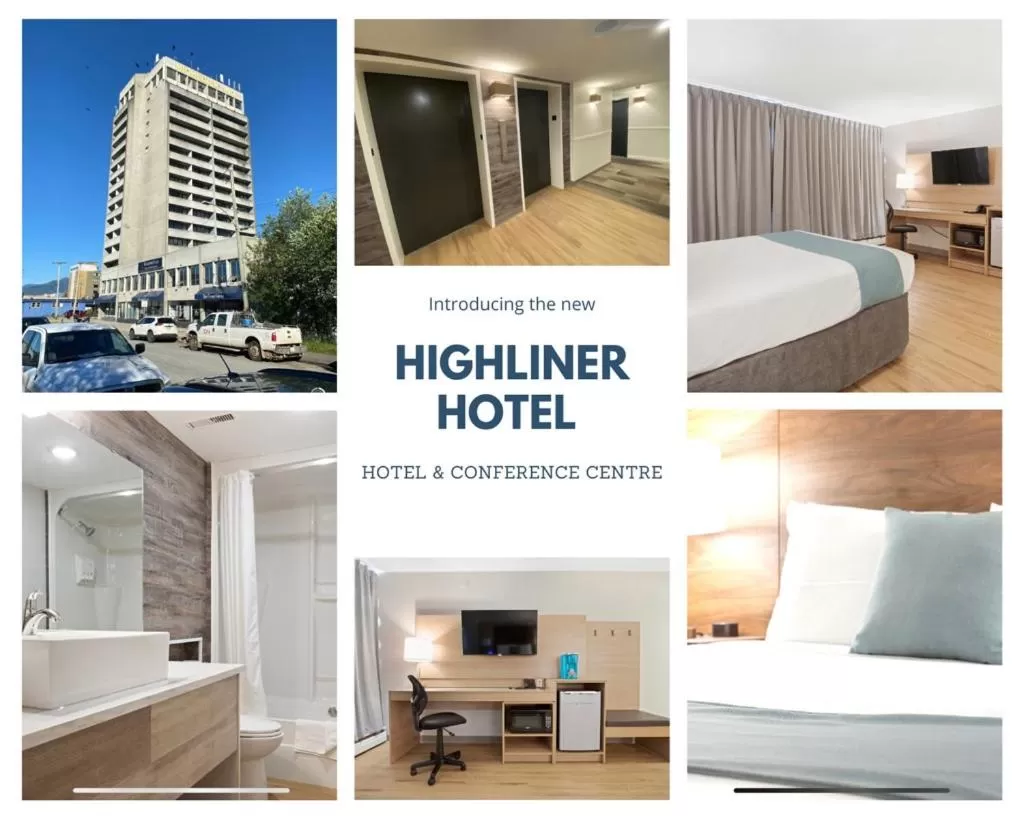 Property building, Bed in Highliner Hotel