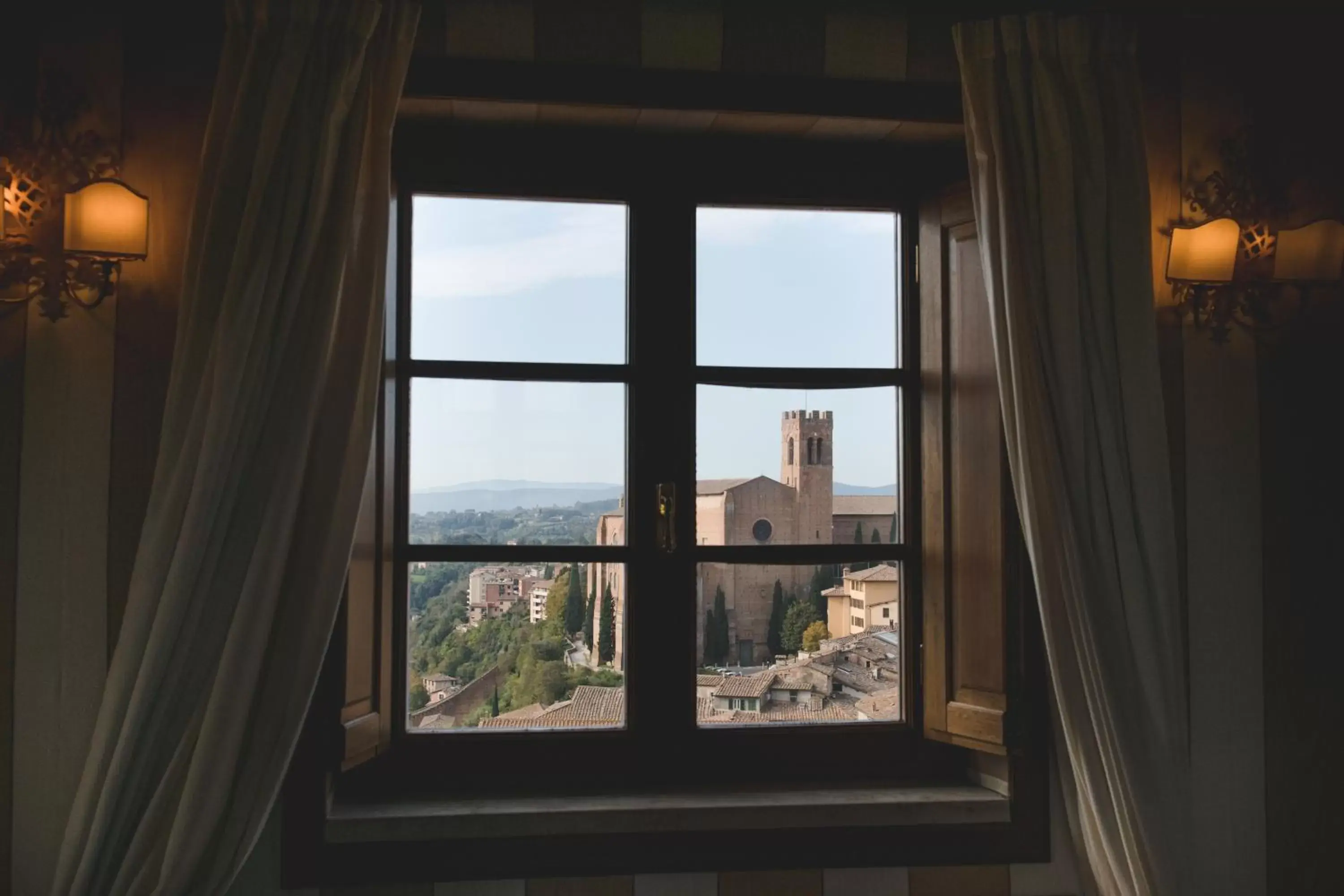 View (from property/room) in Grand Hotel Continental Siena - Starhotels Collezione