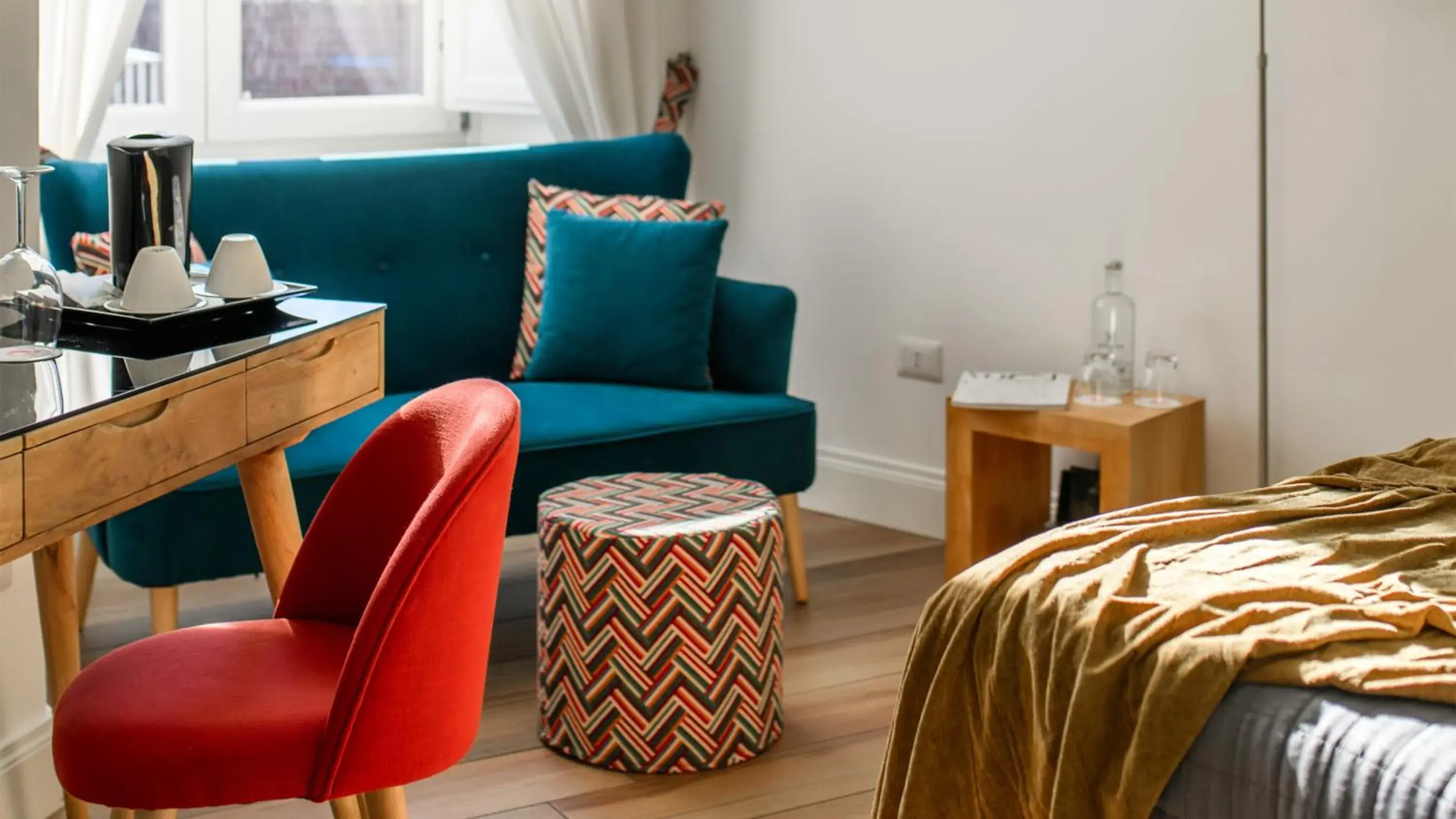 Seating Area in Santa Chiara Boutique Hotel