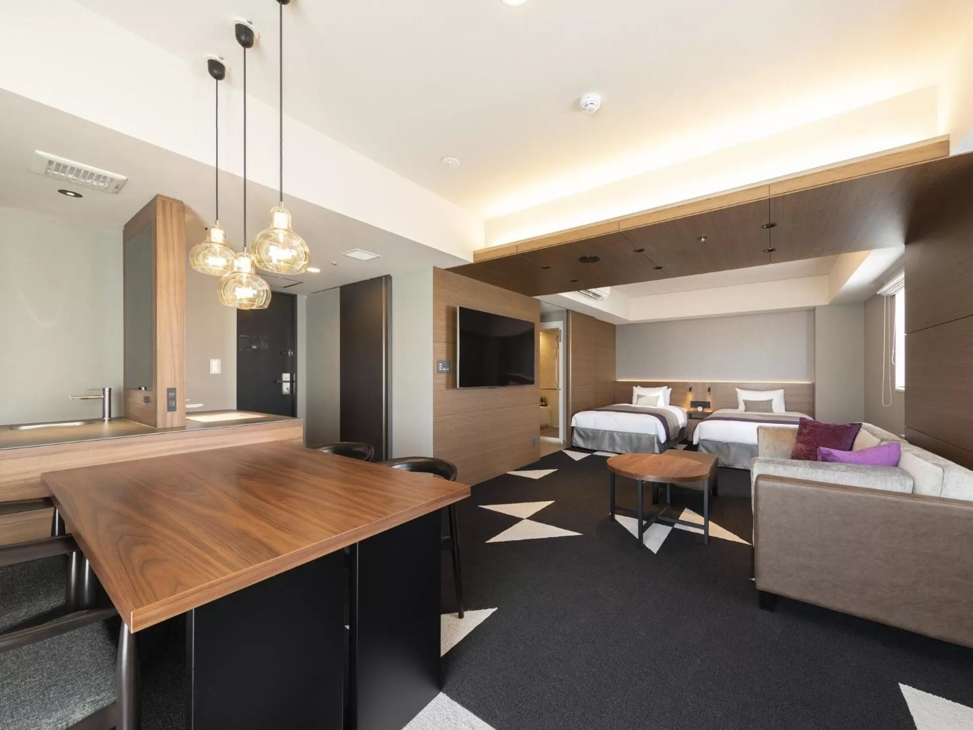 Bed in Tokyu Stay Sapporo Odori