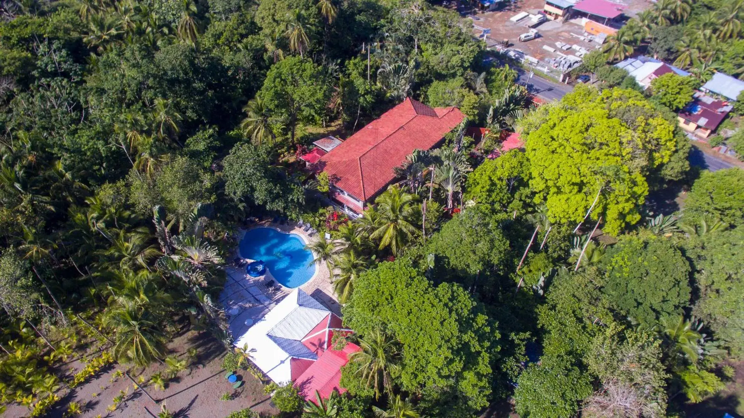 Bird's eye view in Hotel Playa Westfalia