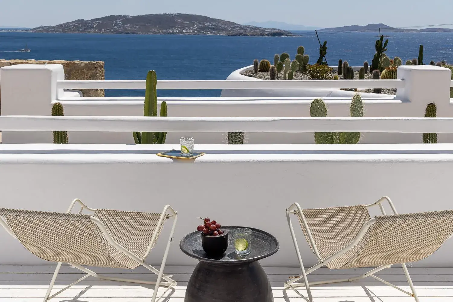 Balcony/Terrace in Rocabella Mykonos Hotel