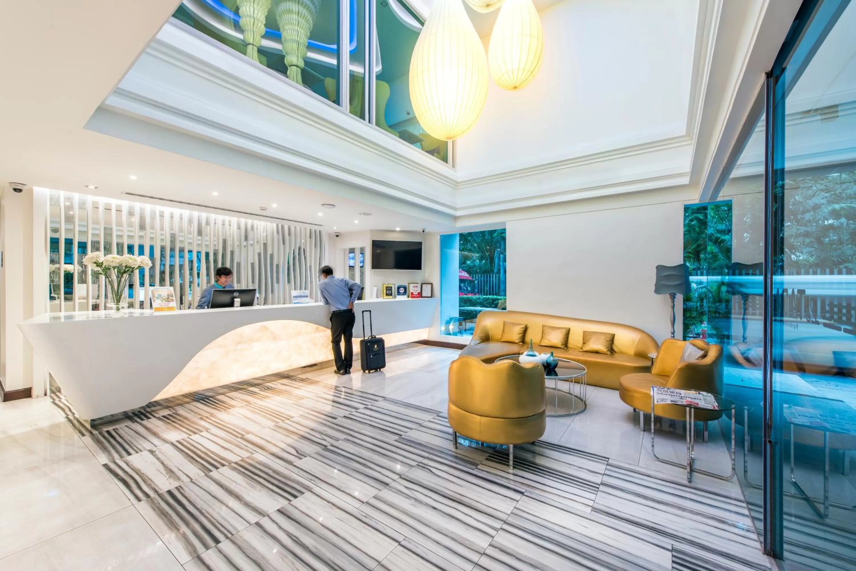 Lobby or reception in Le Tada Parkview Hotel