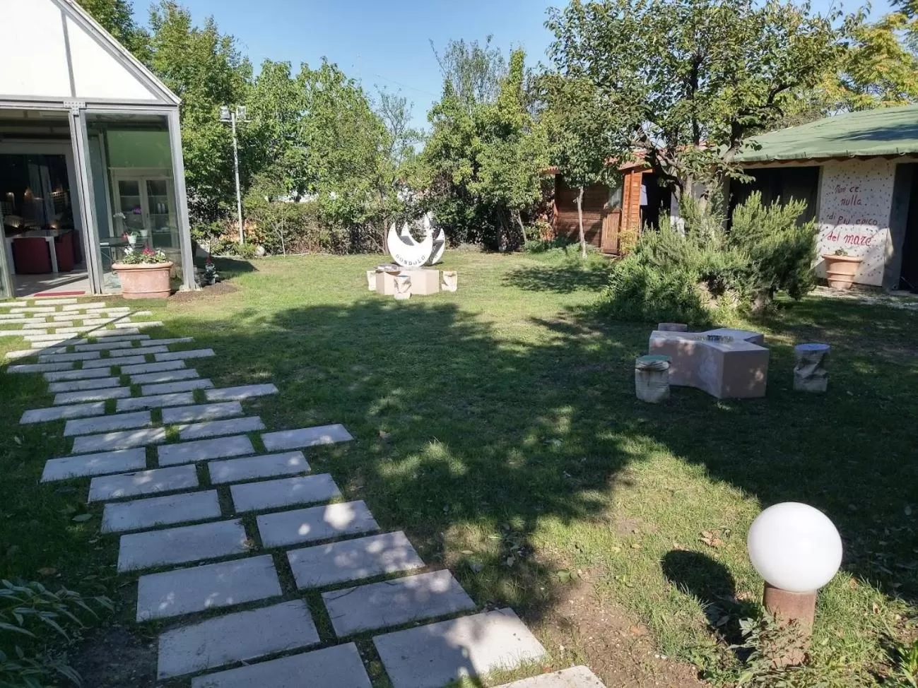 Garden in Villa Aruch