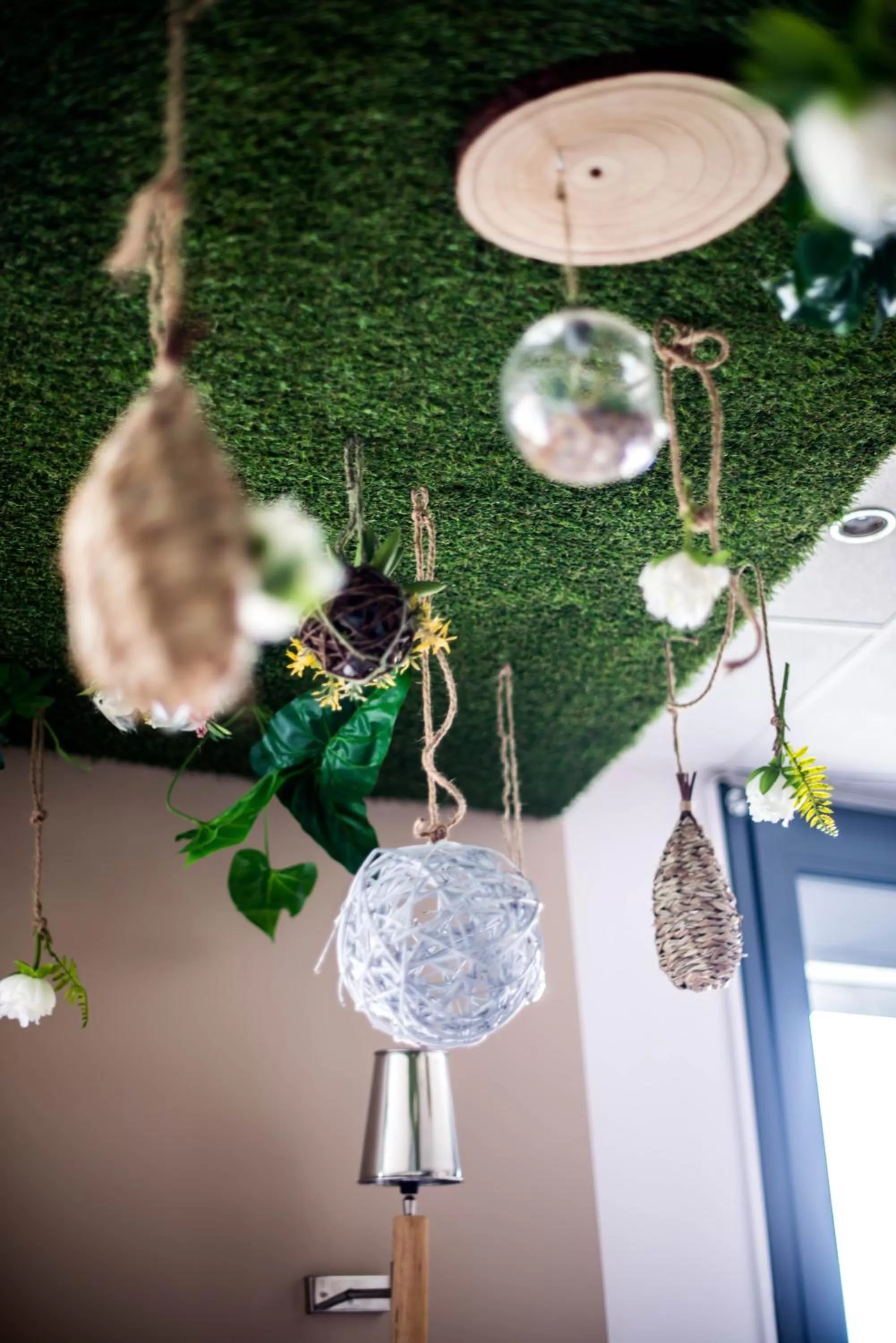 Patio in Logis Hôtel La Bastide des Oliviers