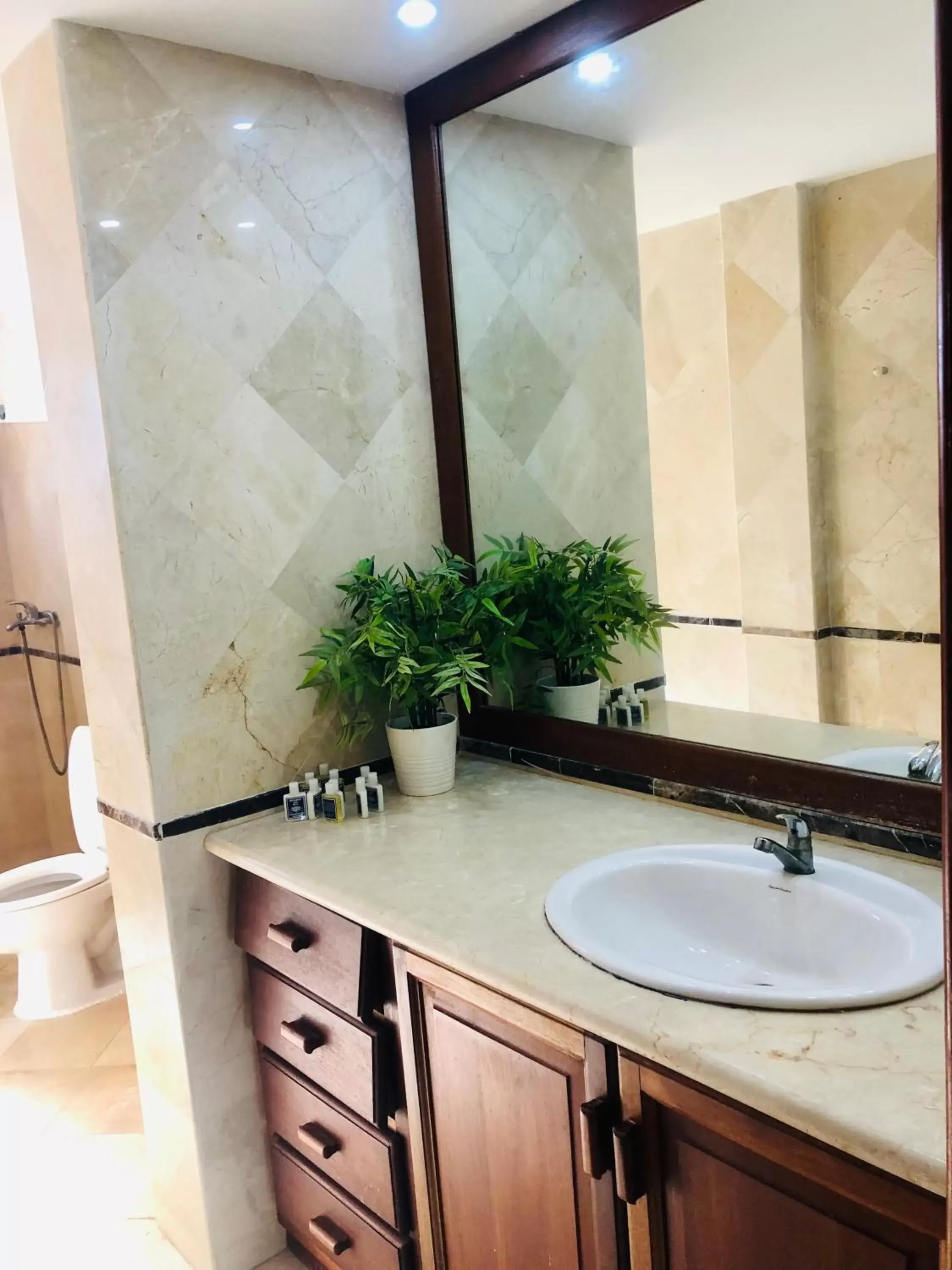 Bathroom in Los Corales Luxury Villas Beach Club and Spa