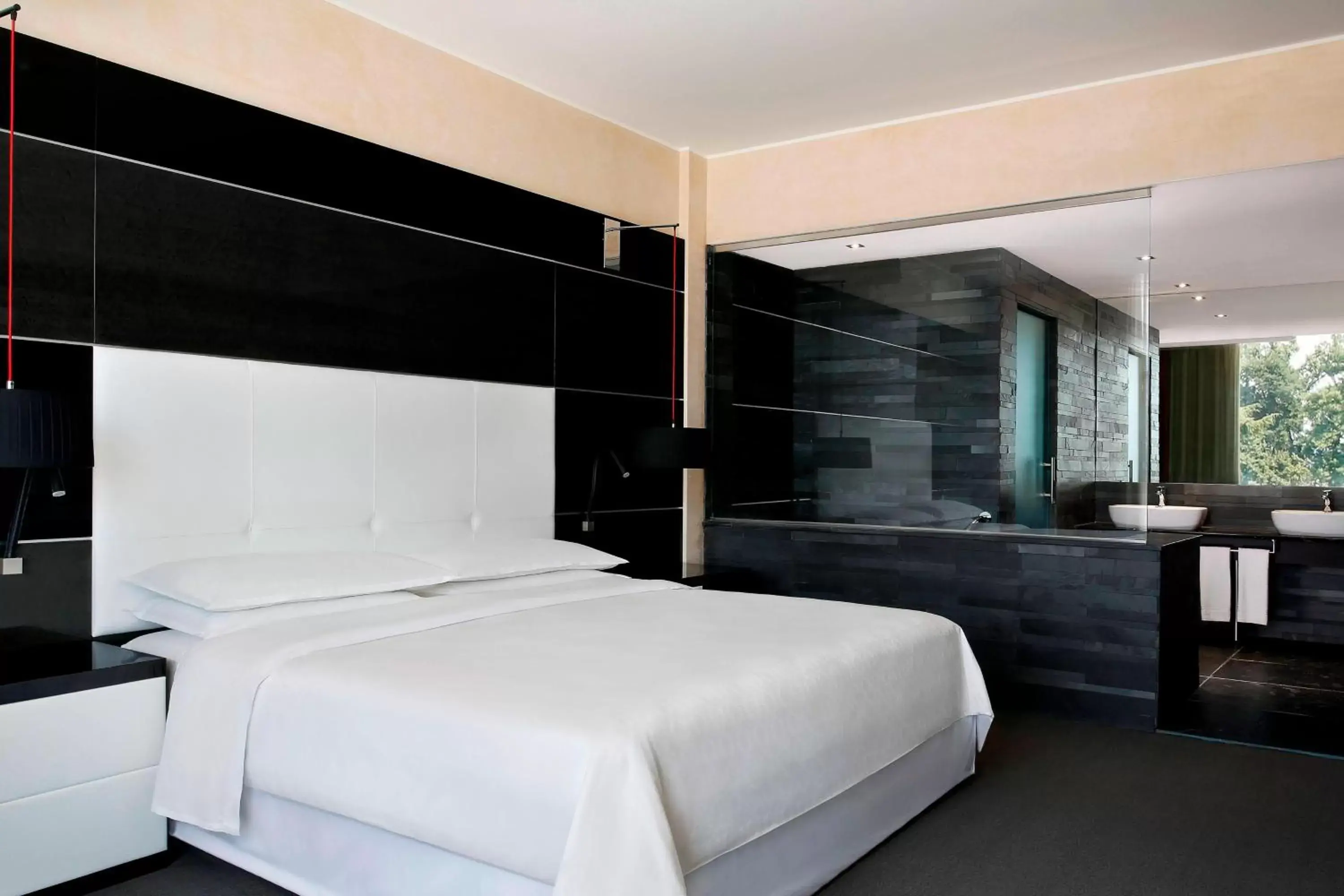 Photo of the whole room, Bed in Sheraton Milan Malpensa Airport Hotel & Conference Centre