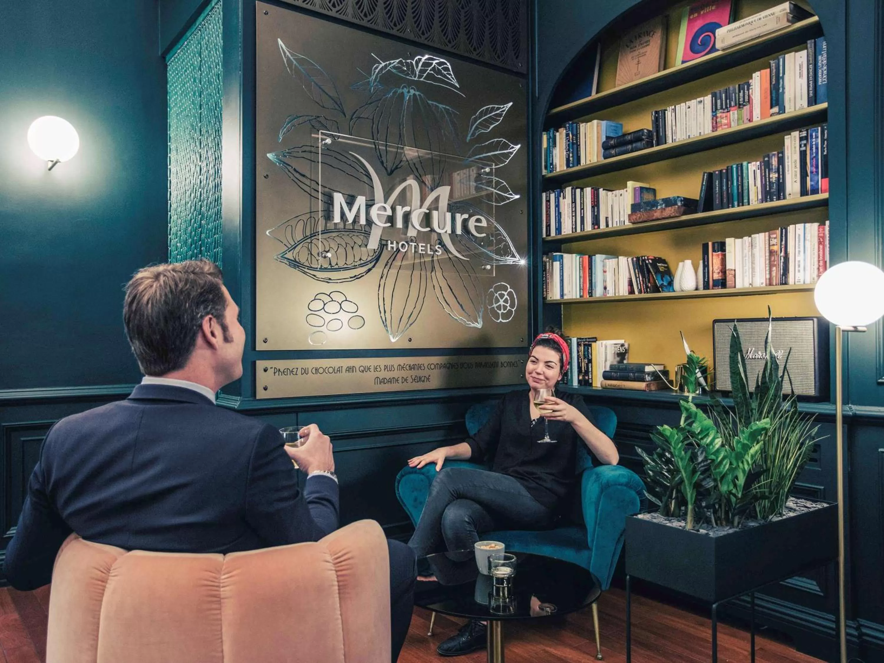 Lounge or bar in Hôtel Mercure Bayonne Centre Le Grand Hotel