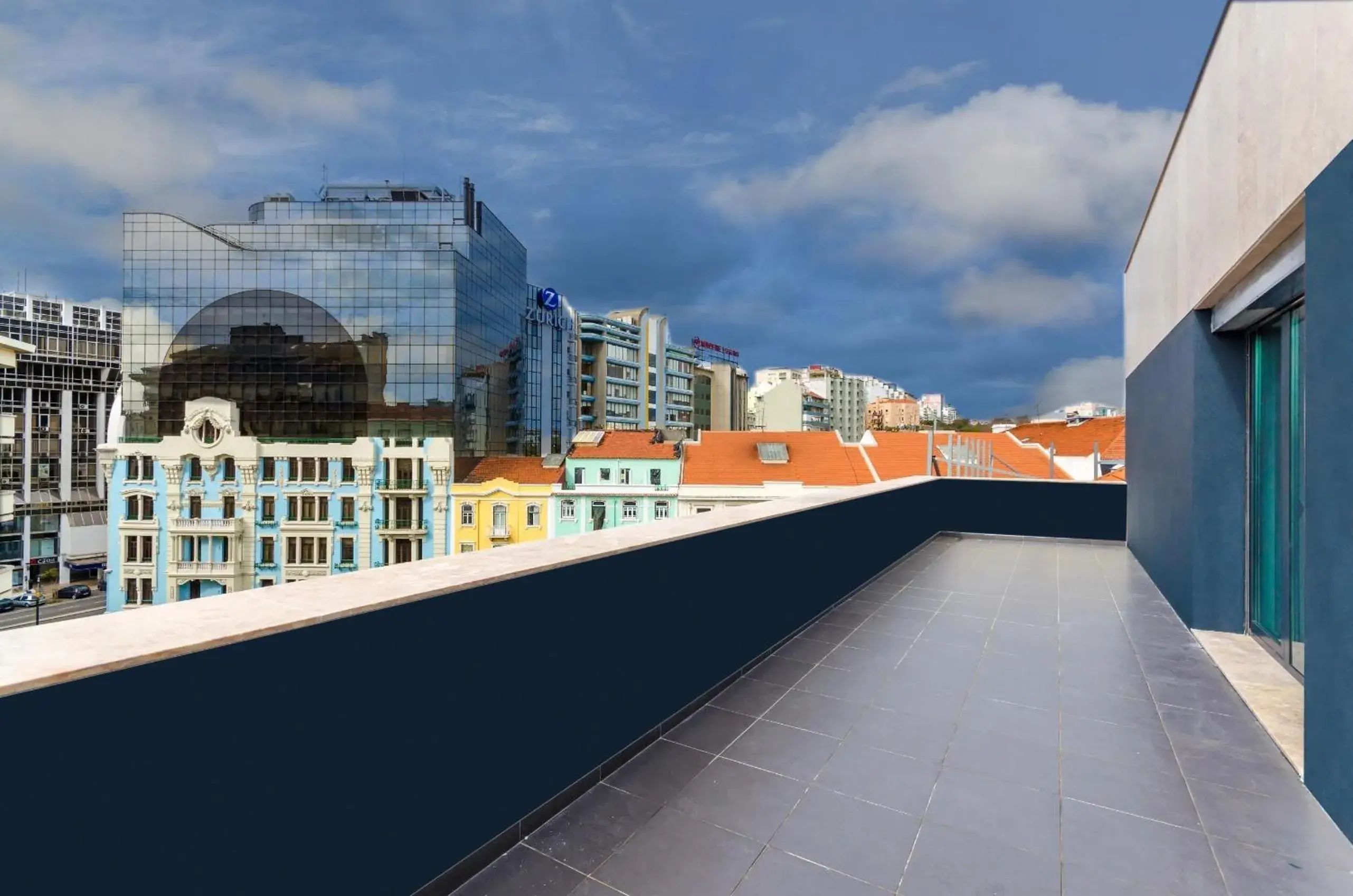 People, Balcony/Terrace in Lisbon Serviced Apartments - Liberdade