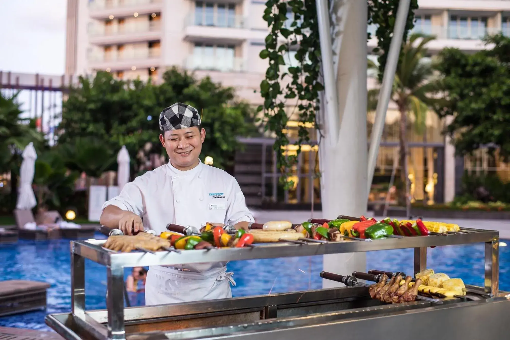 Staff in Wyndham Sanya Bay