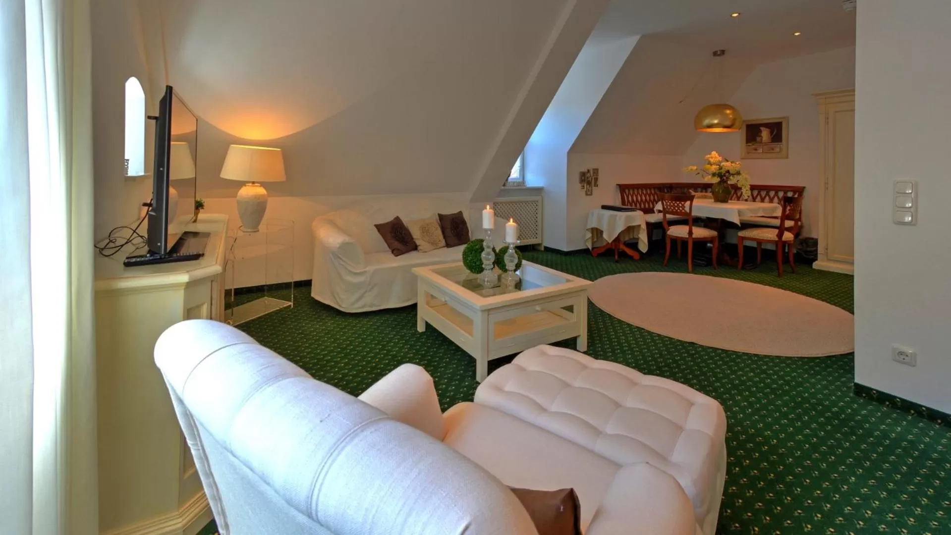 Living room in Boutique Hotel POST ANDECHS