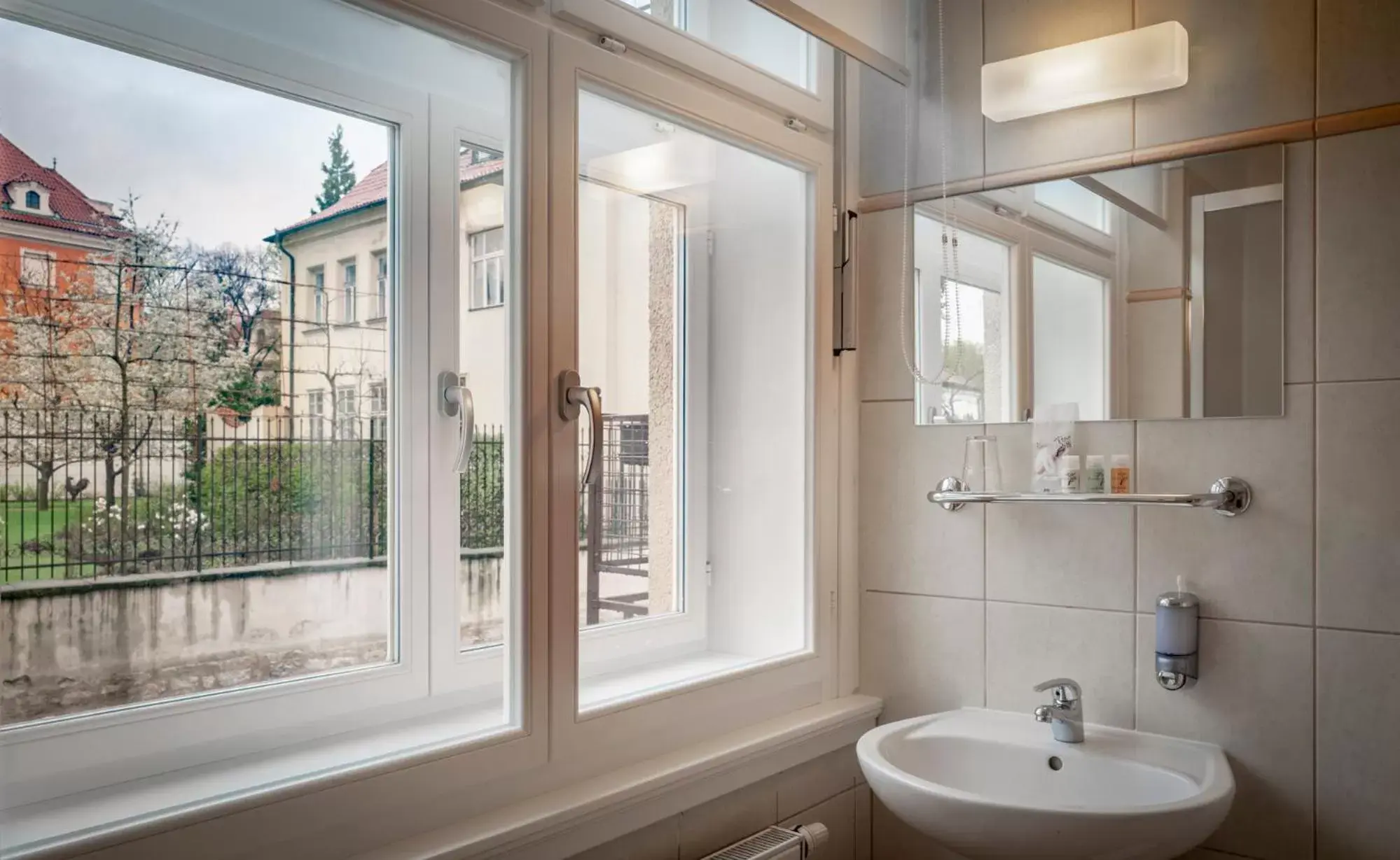 Bathroom in Pytloun Kampa Garden Hotel Prague