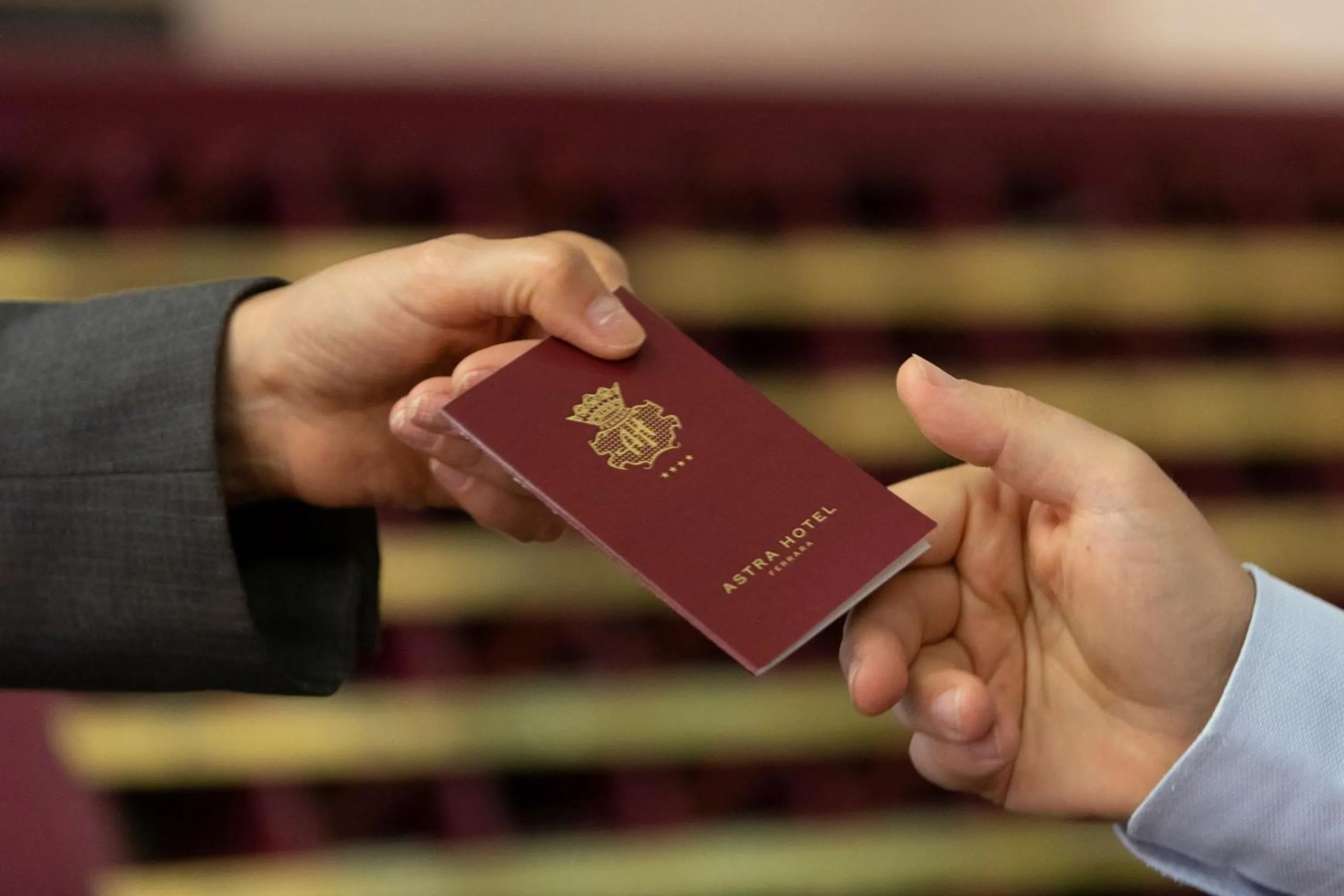 Staff in Astra Hotel