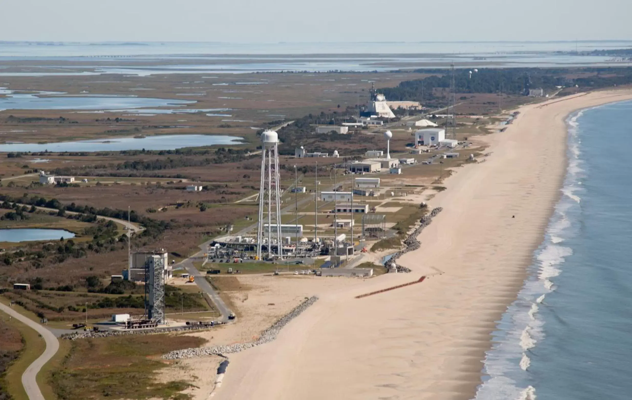 Nearby landmark, Bird's-eye View in Chincoteague Inn