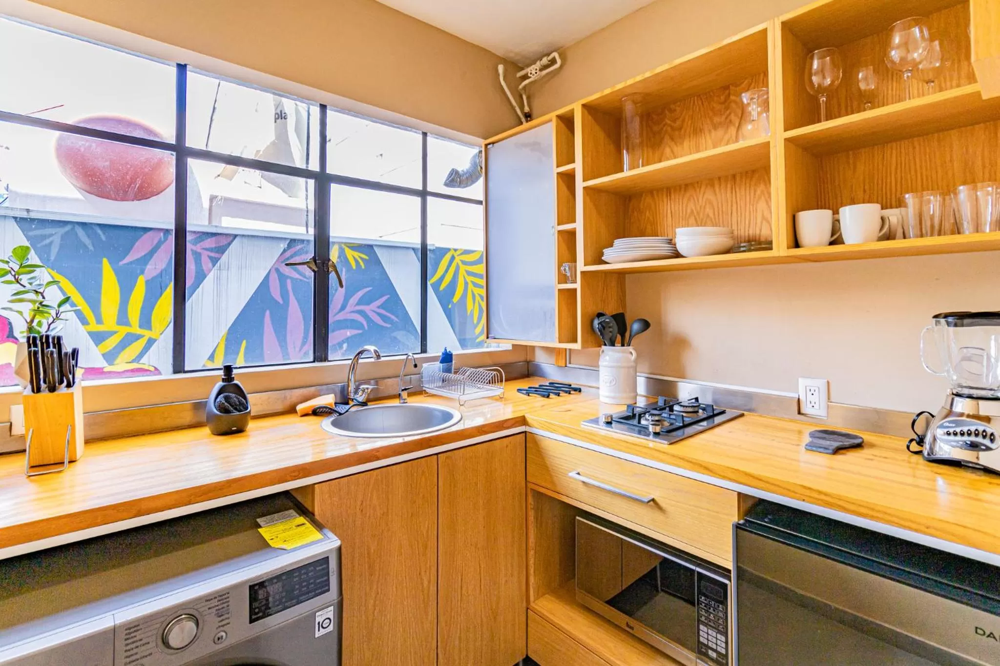 Kitchen or kitchenette in Mi Zona Lodging WTC