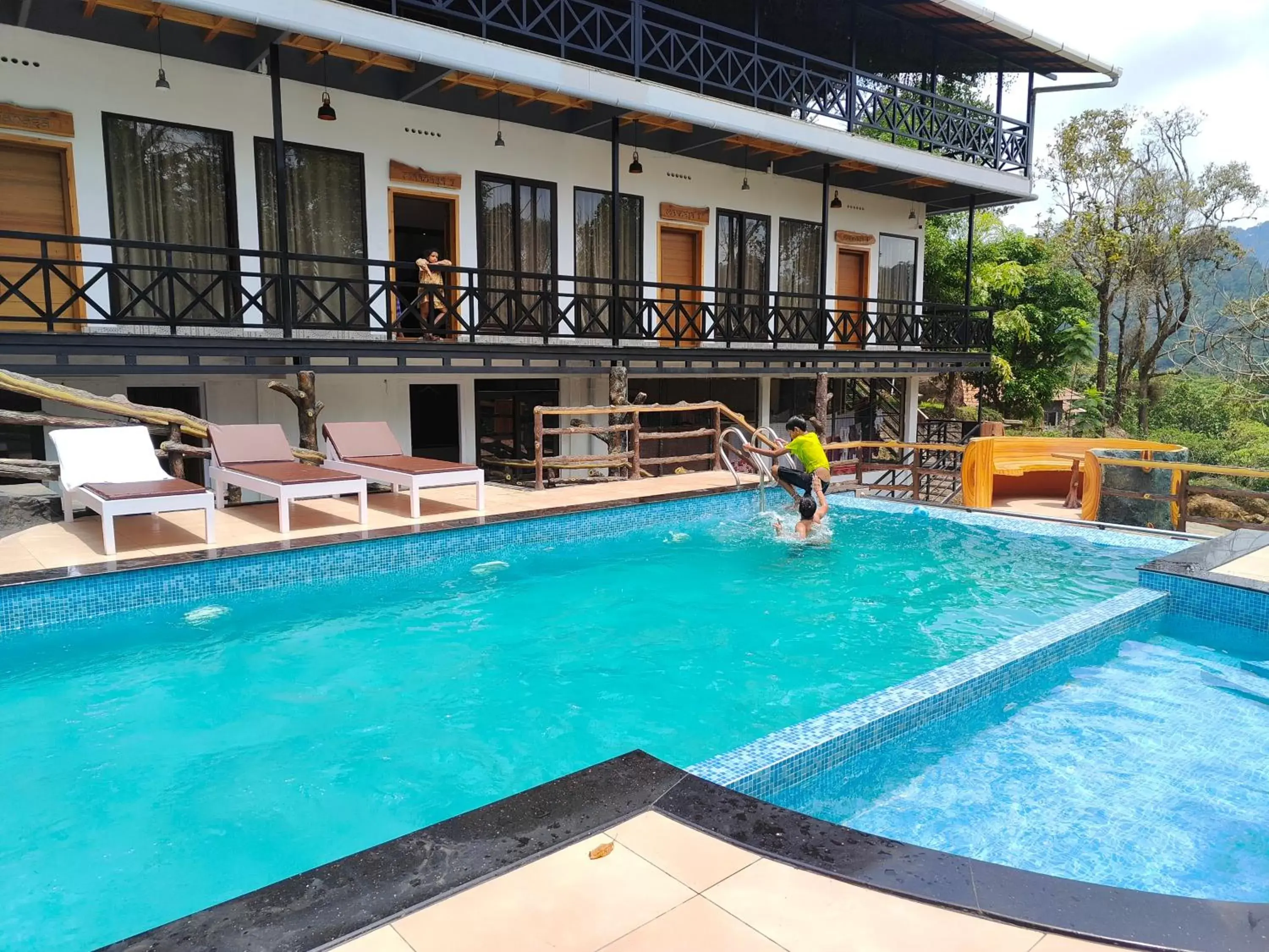 Swimming pool in The Wild Trails Clarks Exotica , Munnar Swimming pool in The Wild Trails Clarks Exotica , Munnar