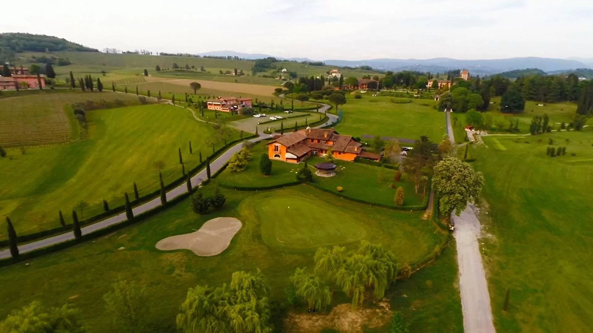 Bird's eye view in Castello Di Spessa - Residenze d'epoca