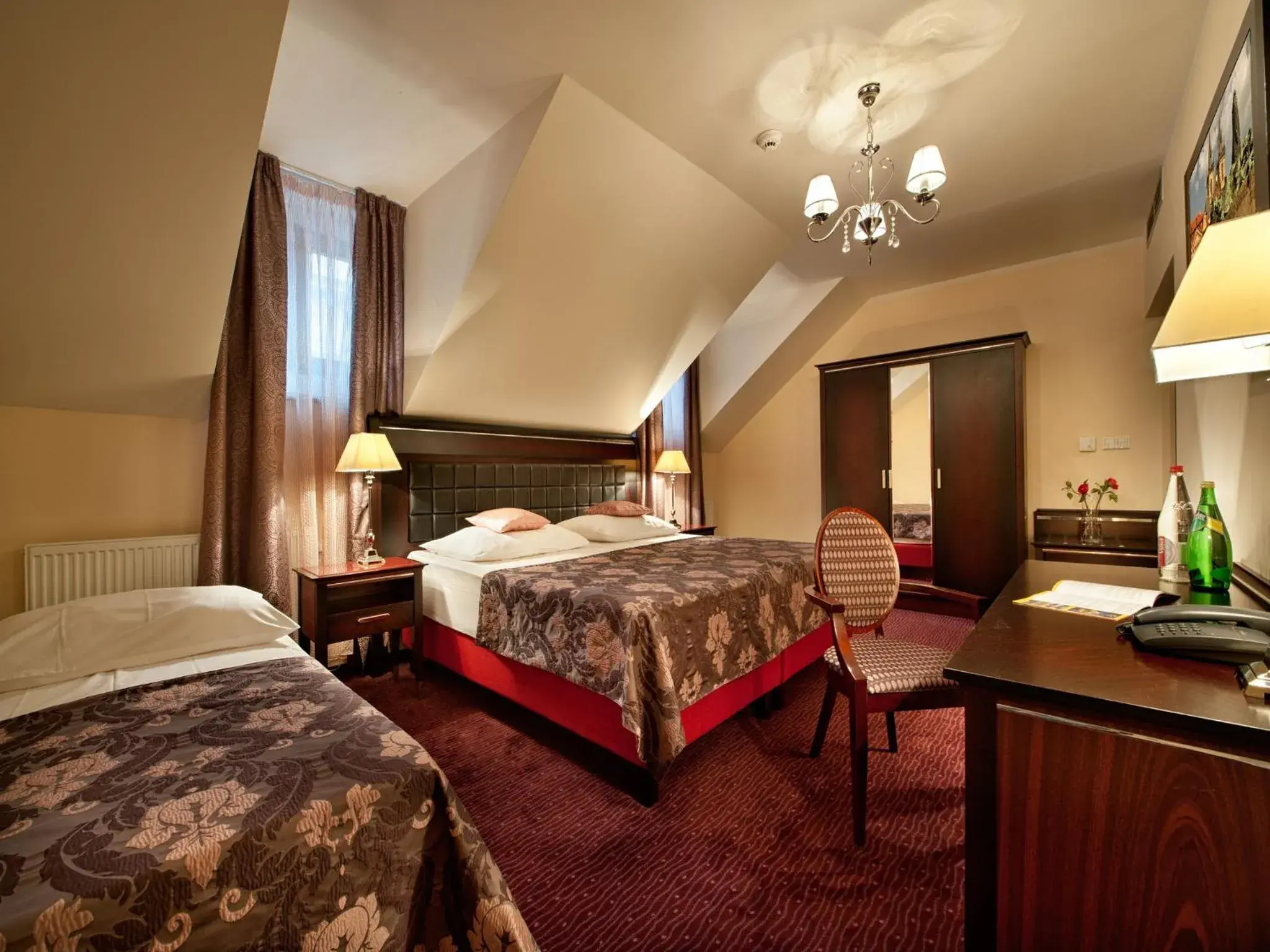 Photo of the whole room, Bed in EA Embassy Prague Hotel