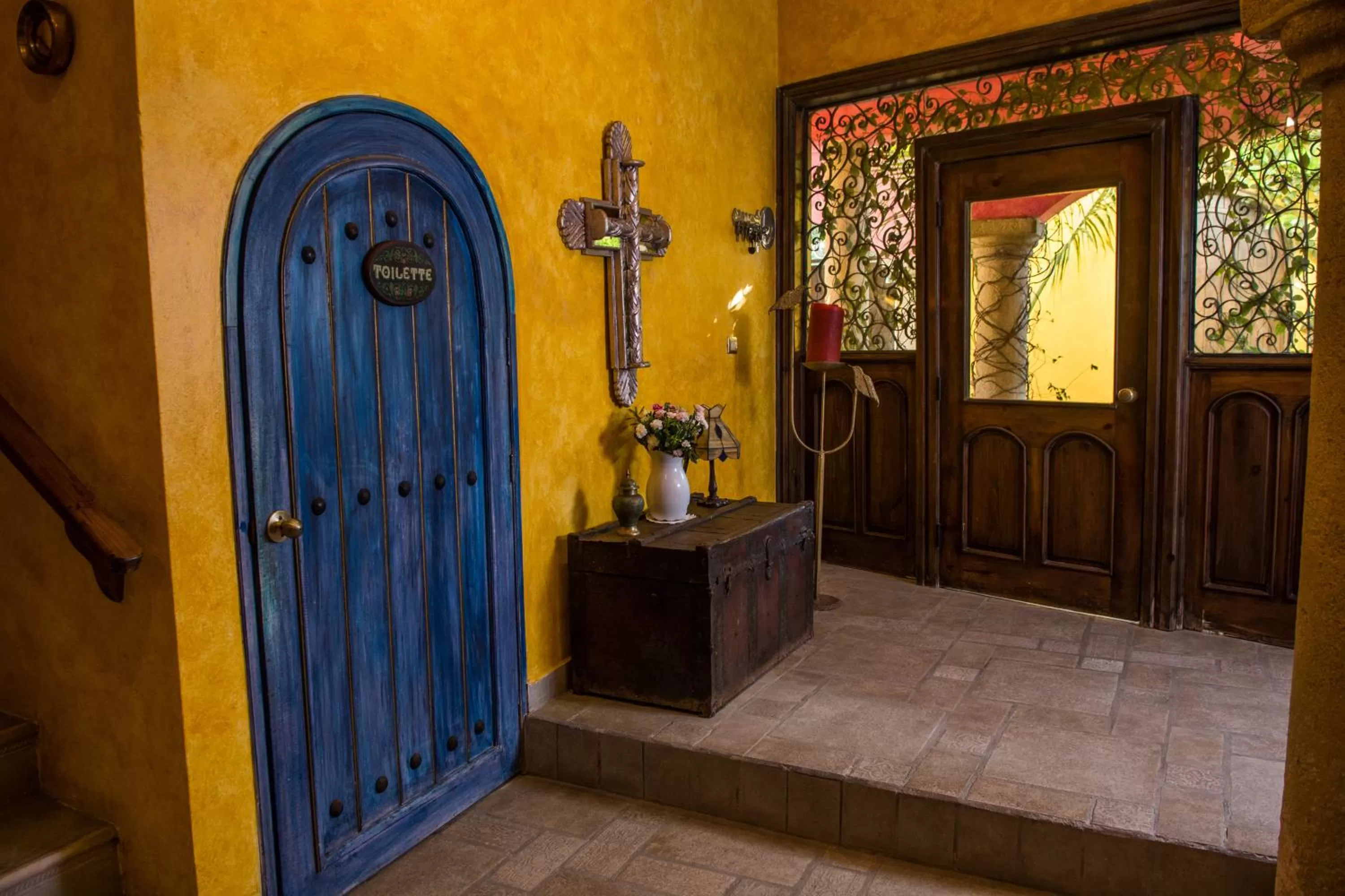Lobby or reception in Hacienda Boutique B&B and Spa Solo Adultos