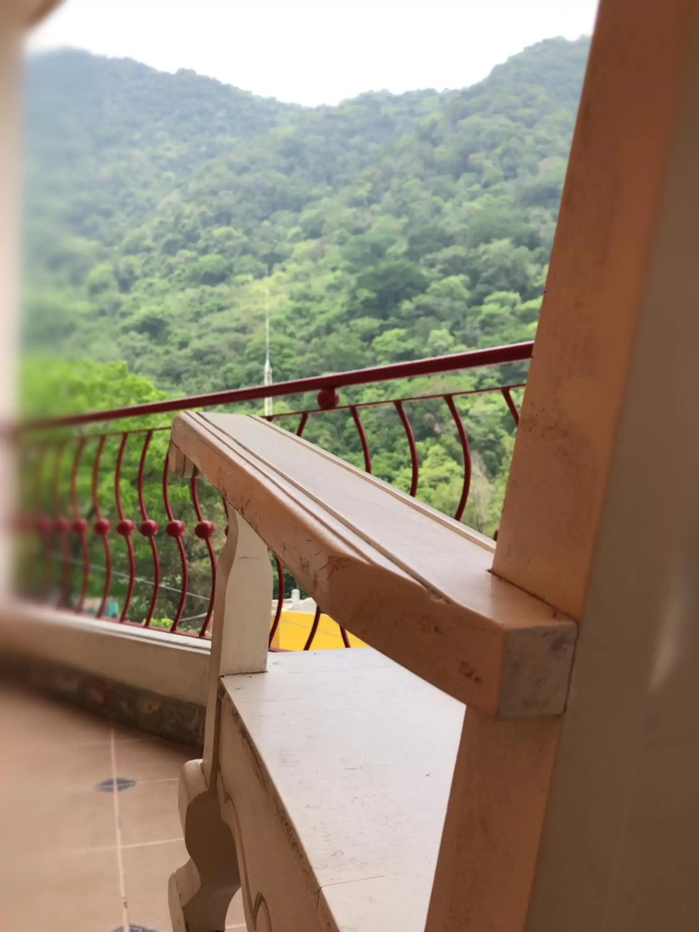 Balcony/Terrace in Hotel Paraiso Huasteco