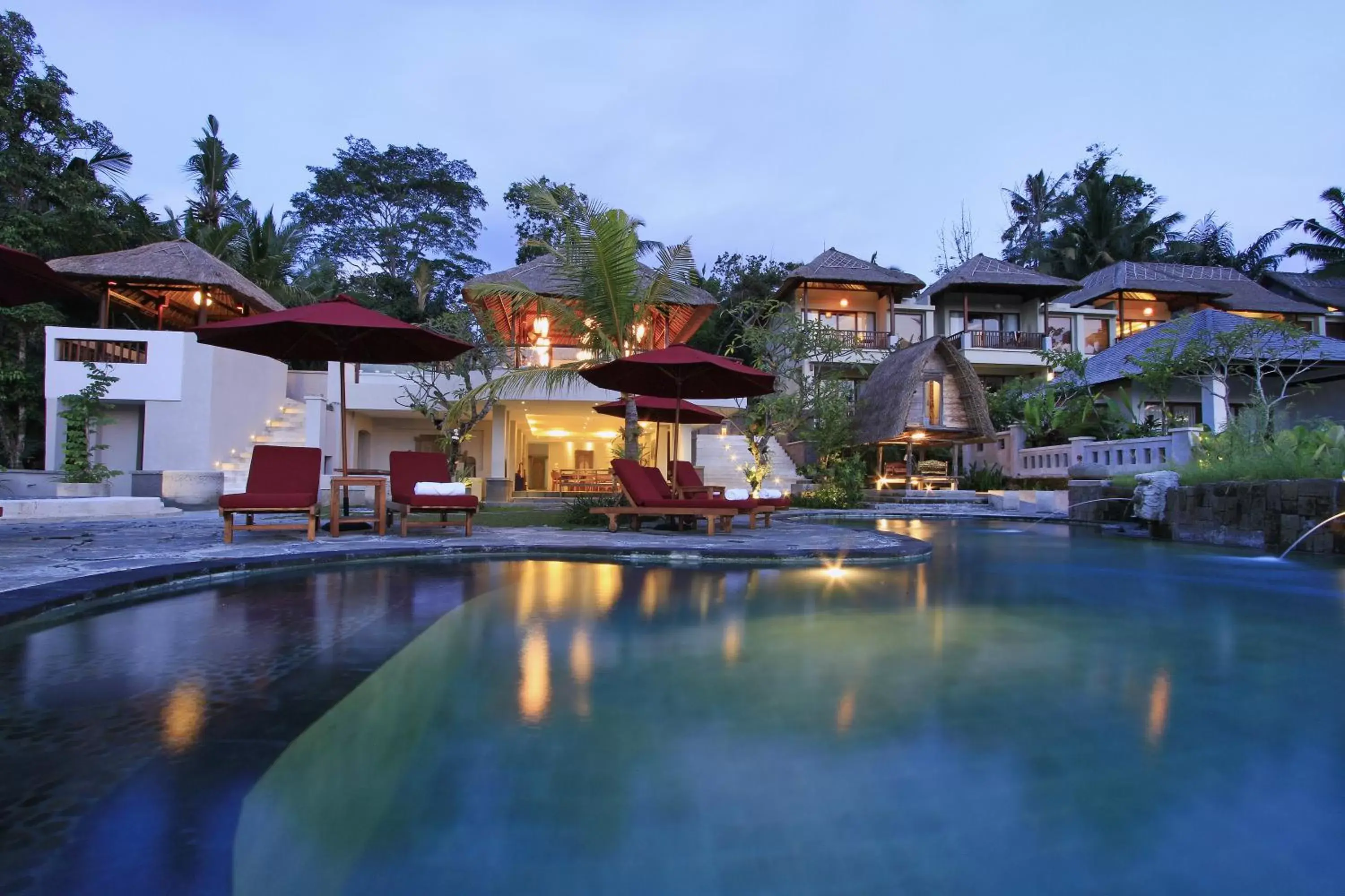 Swimming pool, Property Building in Puri Sebali Resort