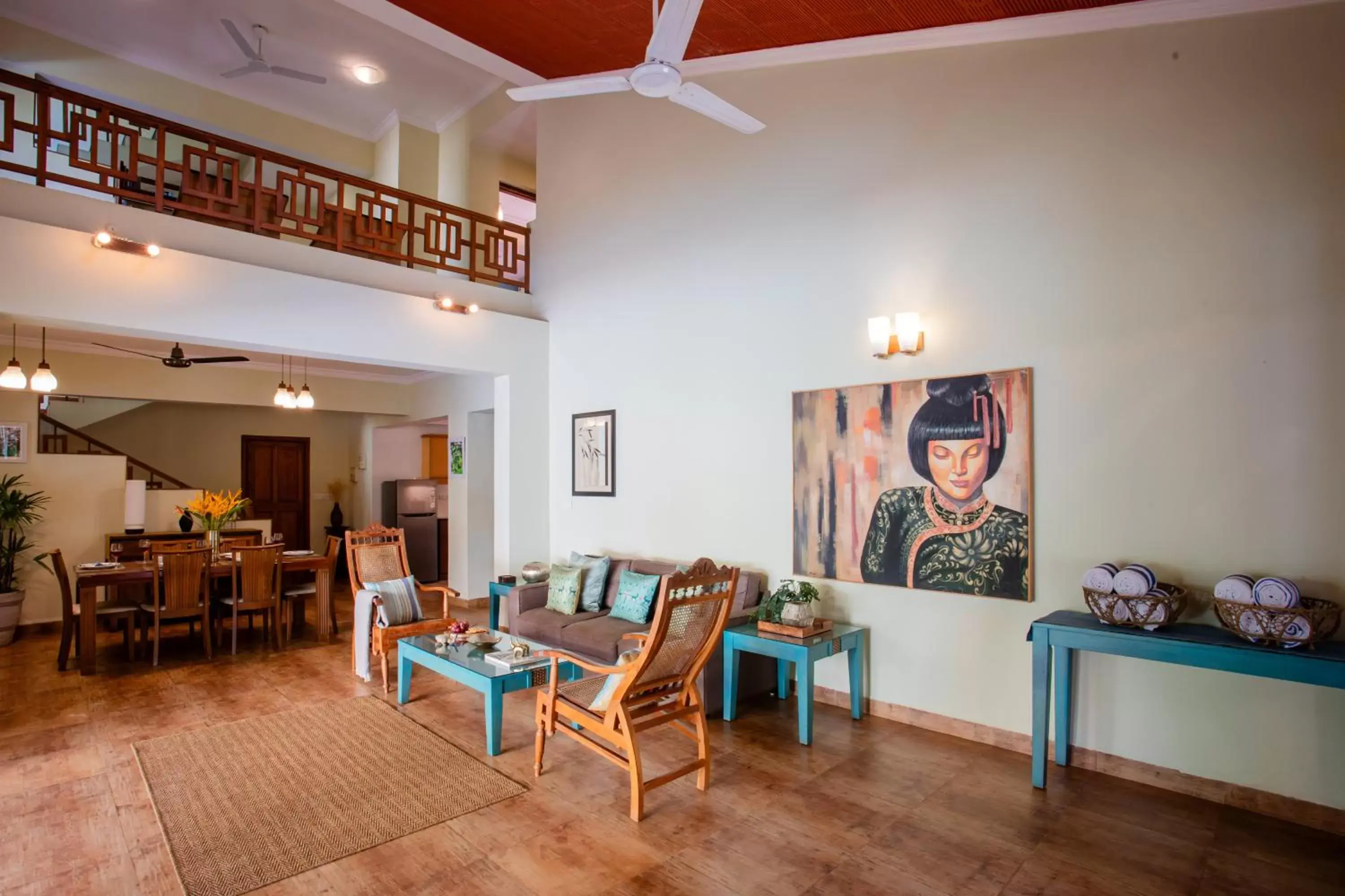 Living room, Seating Area in Aguada Anchorage - The Villa Resort